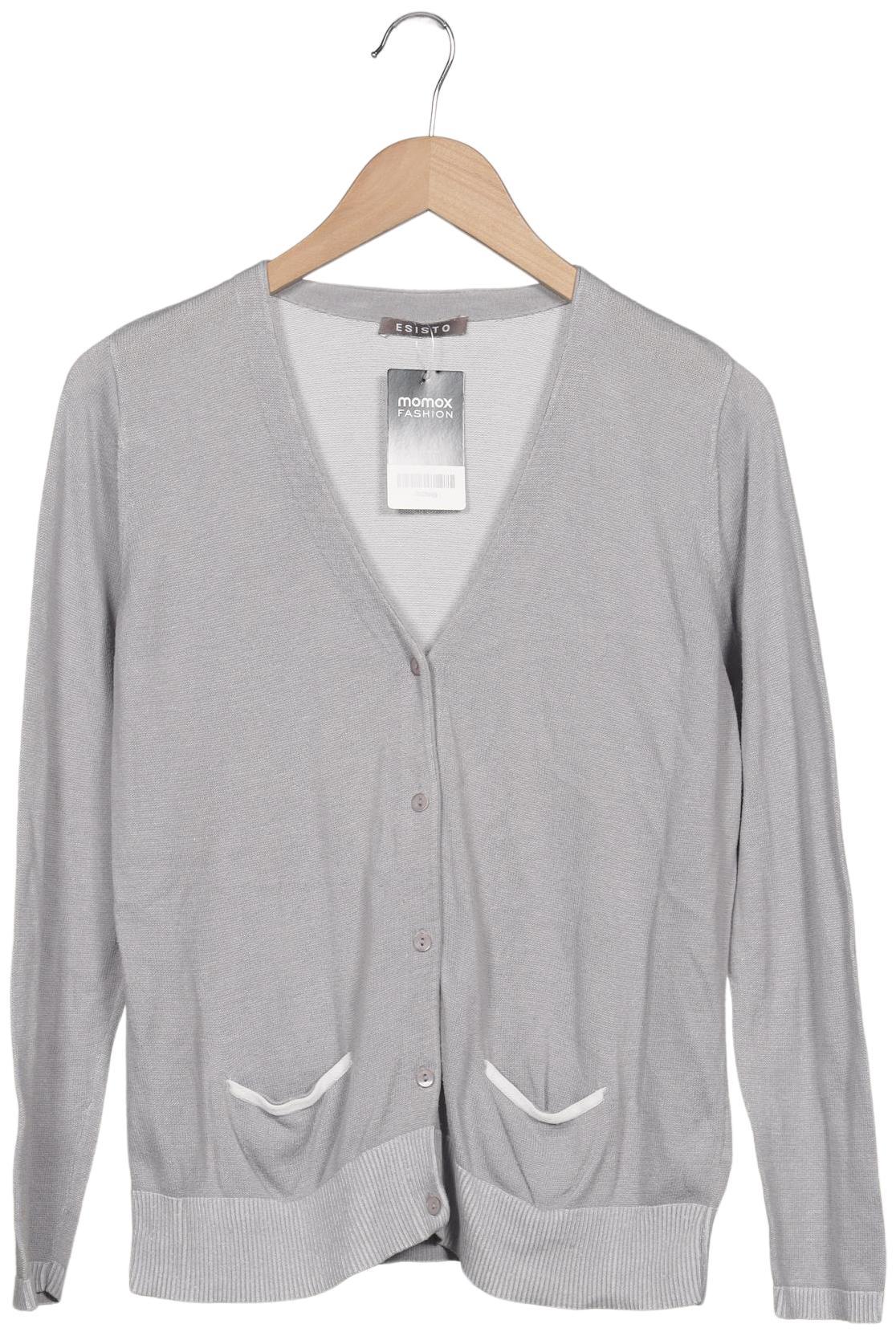 

Esisto Damen Strickjacke, grau, Gr. 42