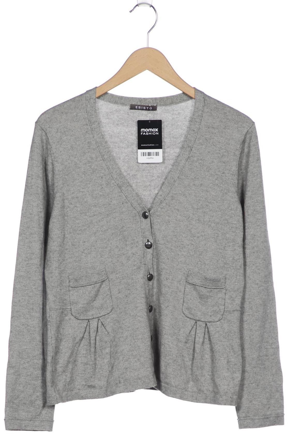 

Esisto Damen Strickjacke, grau, Gr. 42