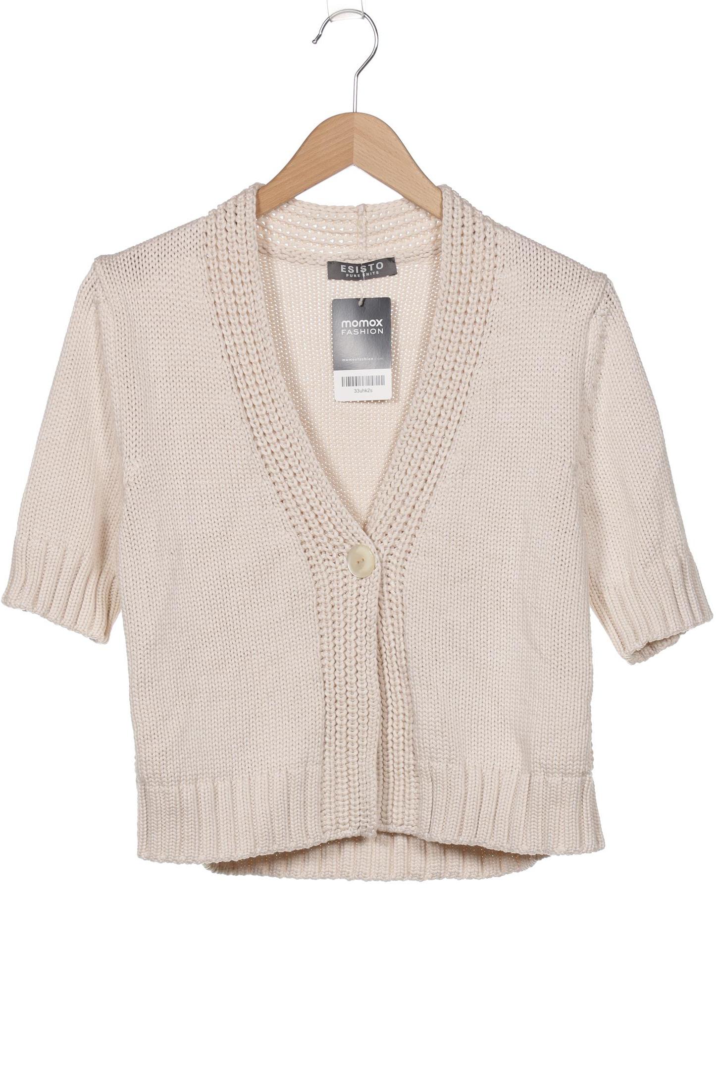 

Esisto Damen Strickjacke, cremeweiß, Gr. 38