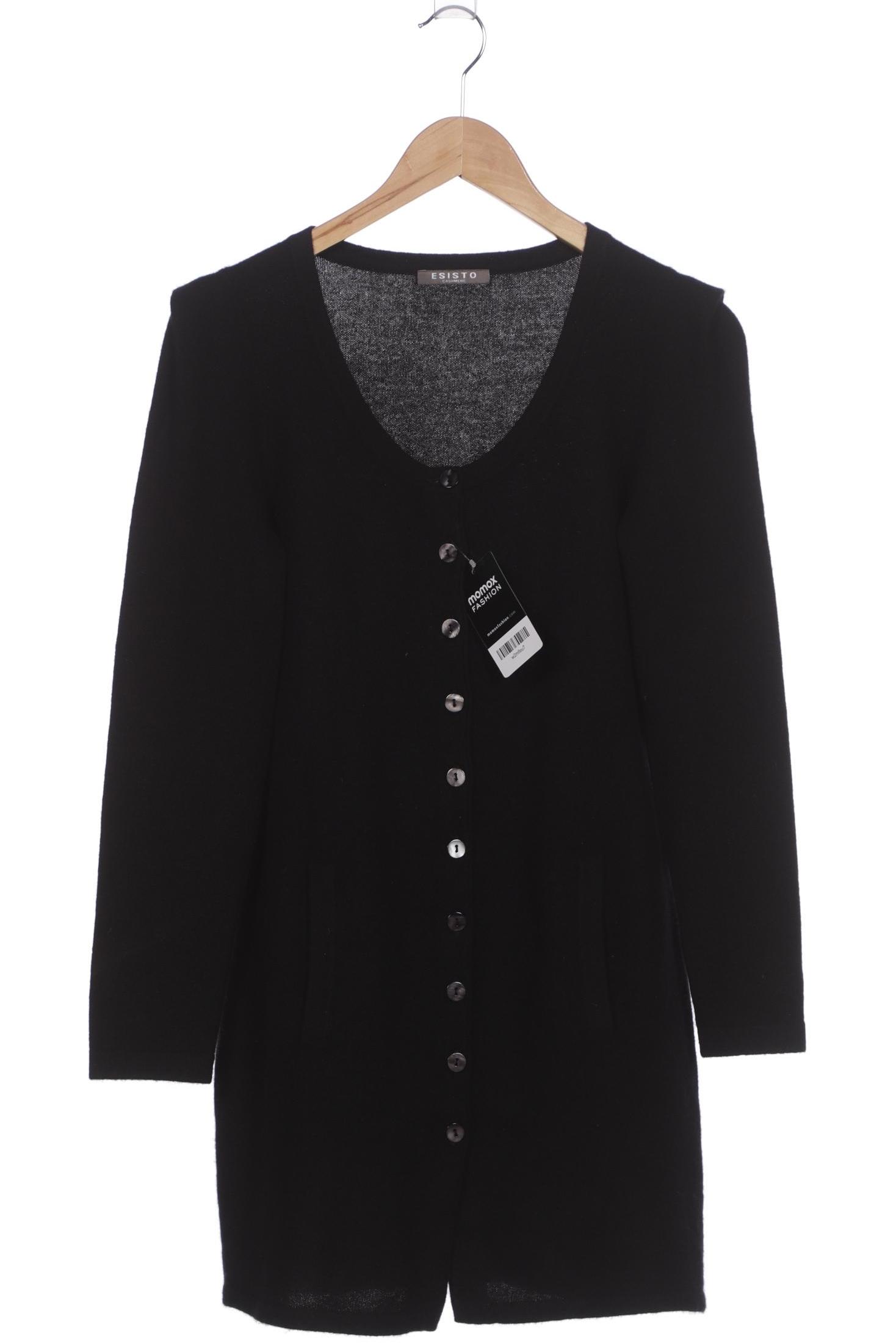 

Esisto Damen Strickjacke, schwarz, Gr. 36