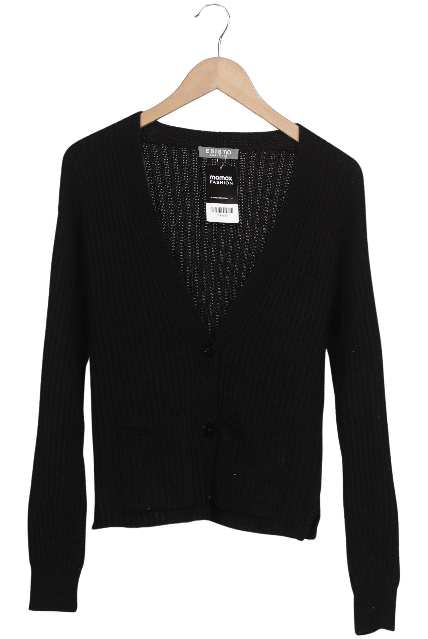 

Esisto Damen Strickjacke, schwarz, Gr. 34