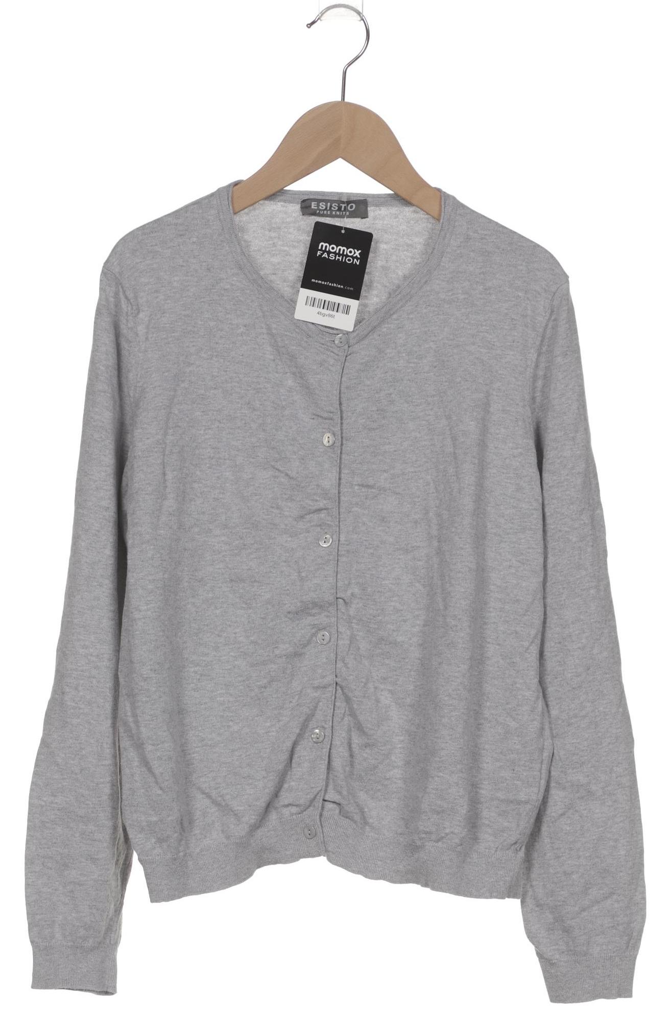 

Esisto Damen Strickjacke, grau, Gr. 44