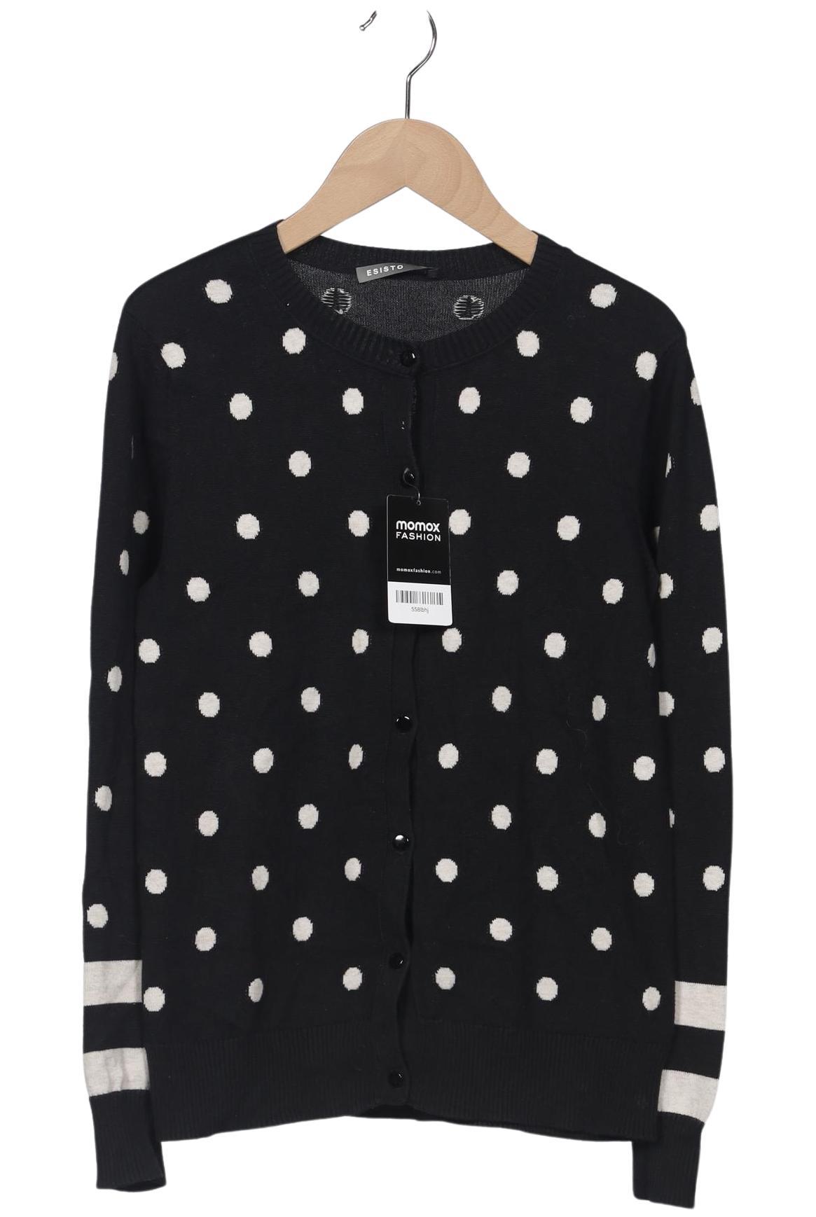 

Esisto Damen Strickjacke, schwarz, Gr. 36