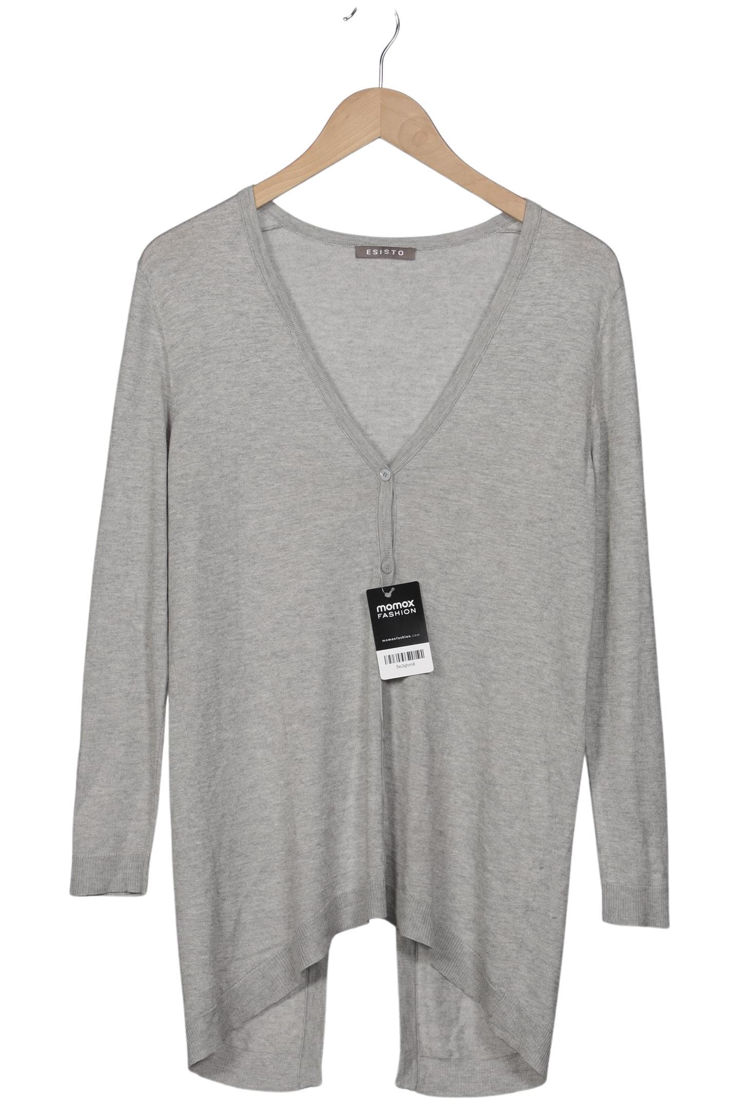 

Esisto Damen Strickjacke, grau, Gr. 36