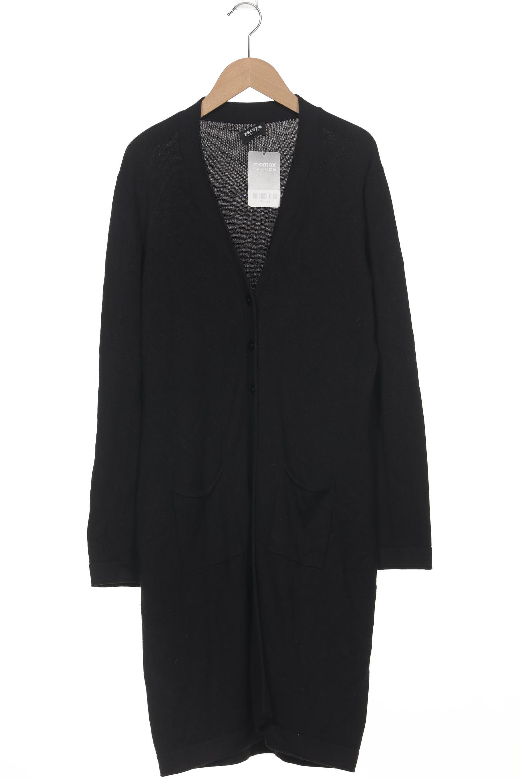 

Esisto Damen Strickjacke, schwarz, Gr. 42