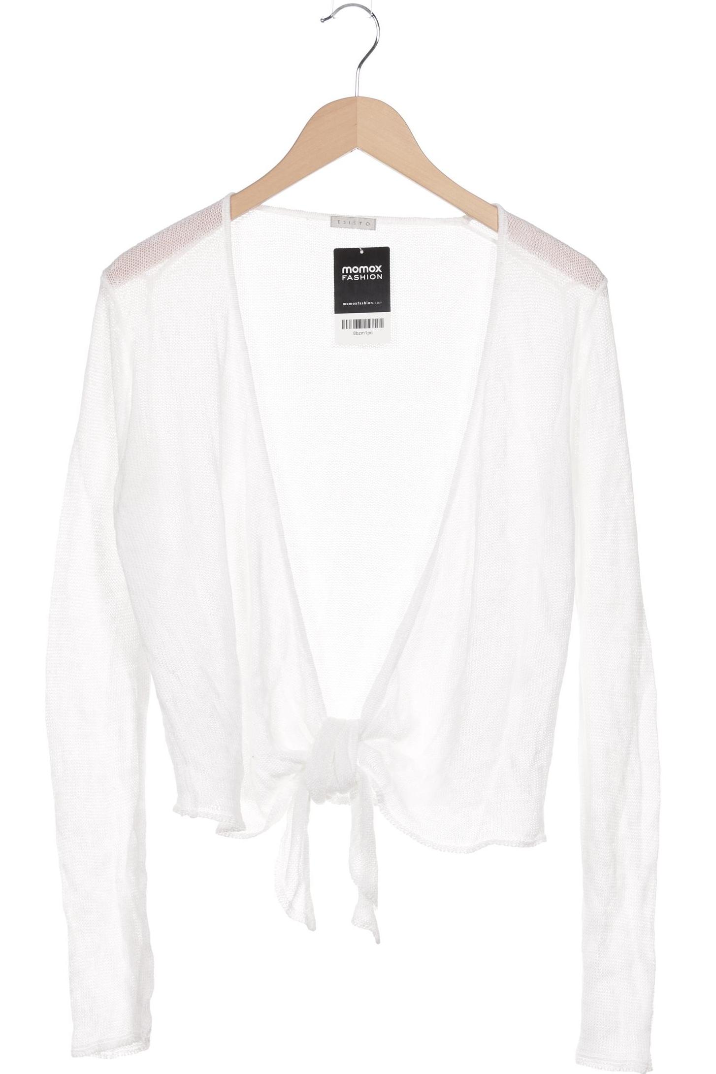 

Esisto Damen Strickjacke, weiß, Gr. 38