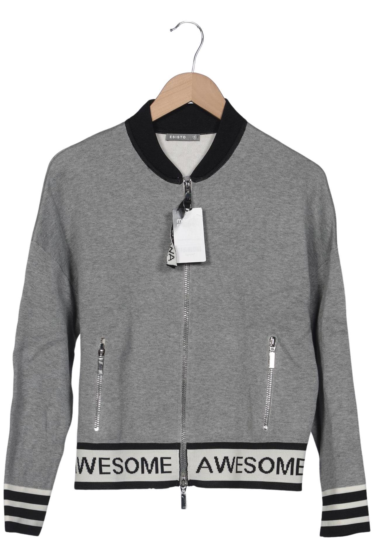 

Esisto Damen Strickjacke, grau, Gr. 38