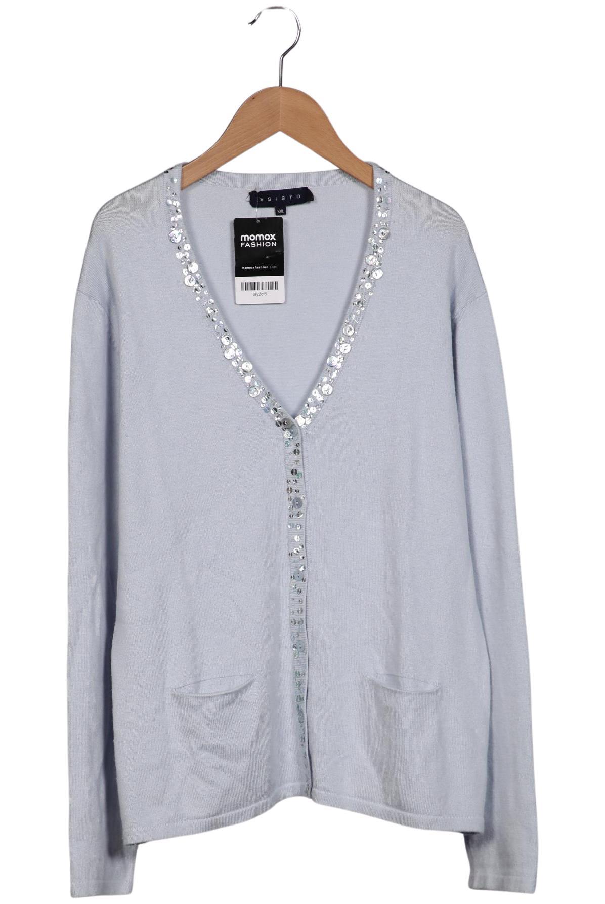 

Esisto Damen Strickjacke, hellblau, Gr. 46