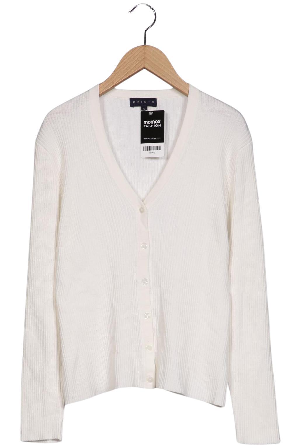 

Esisto Damen Strickjacke, cremeweiß, Gr. 36