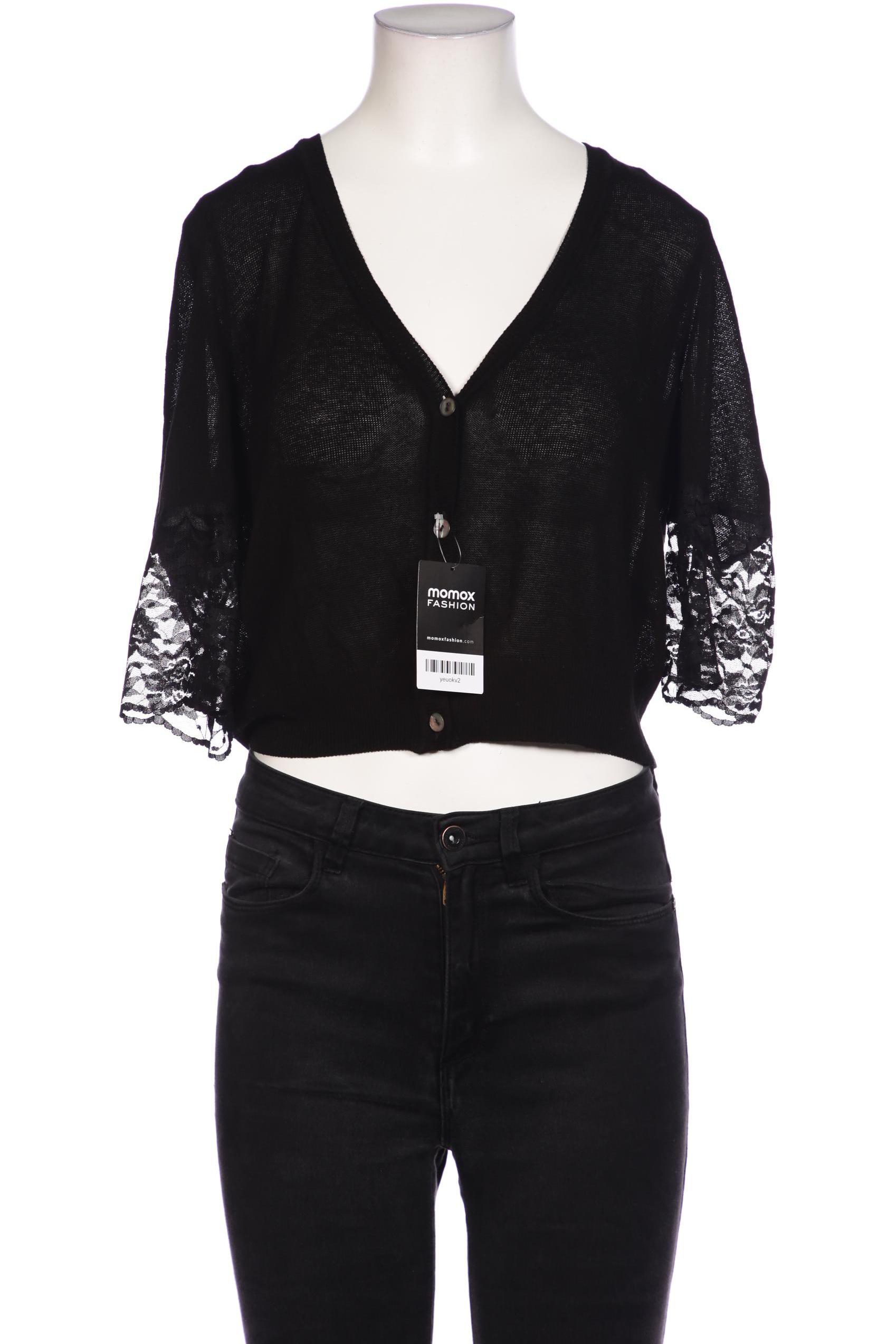 

Esisto Damen Strickjacke, schwarz, Gr. 38