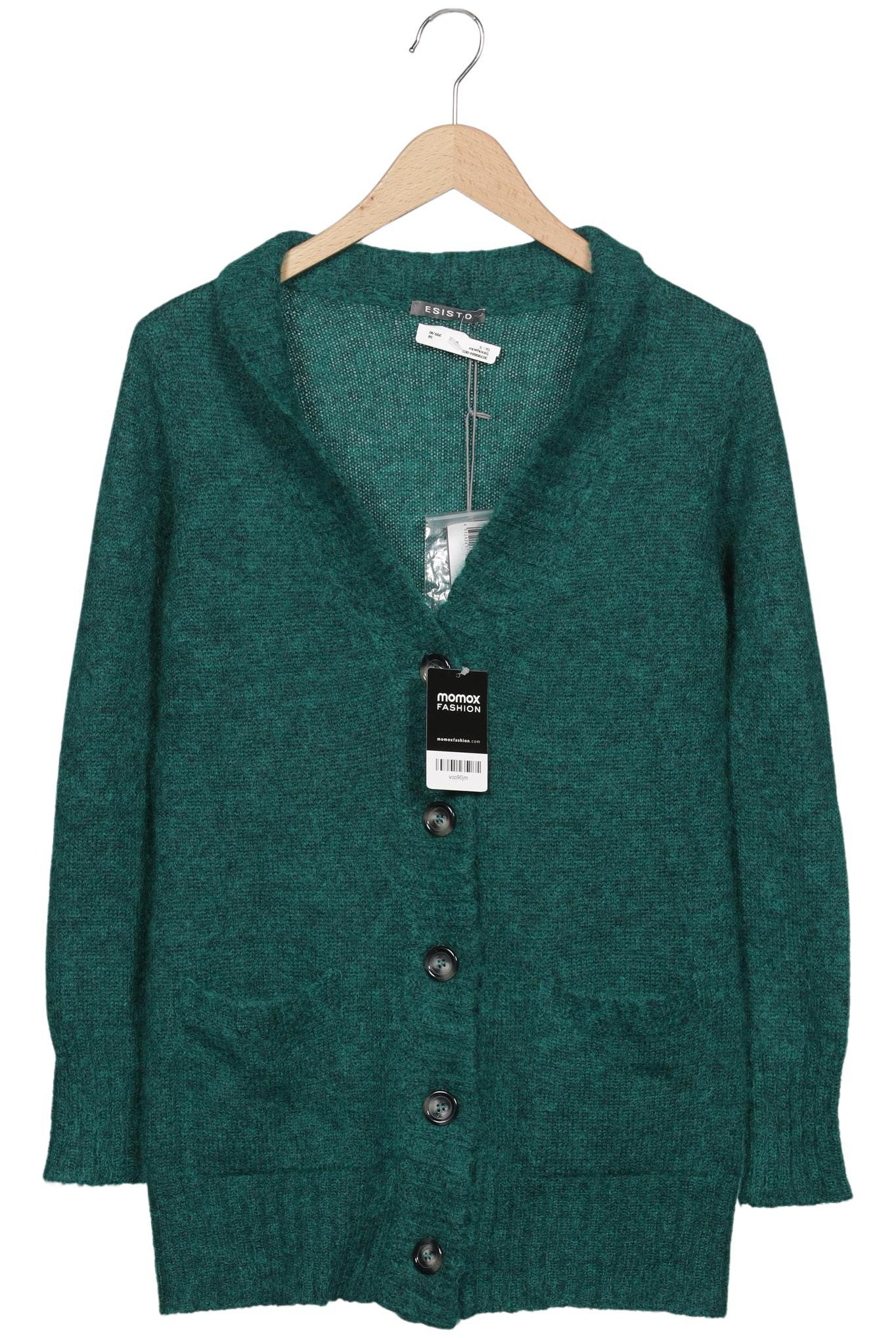 

Esisto Damen Strickjacke, grün, Gr. 36