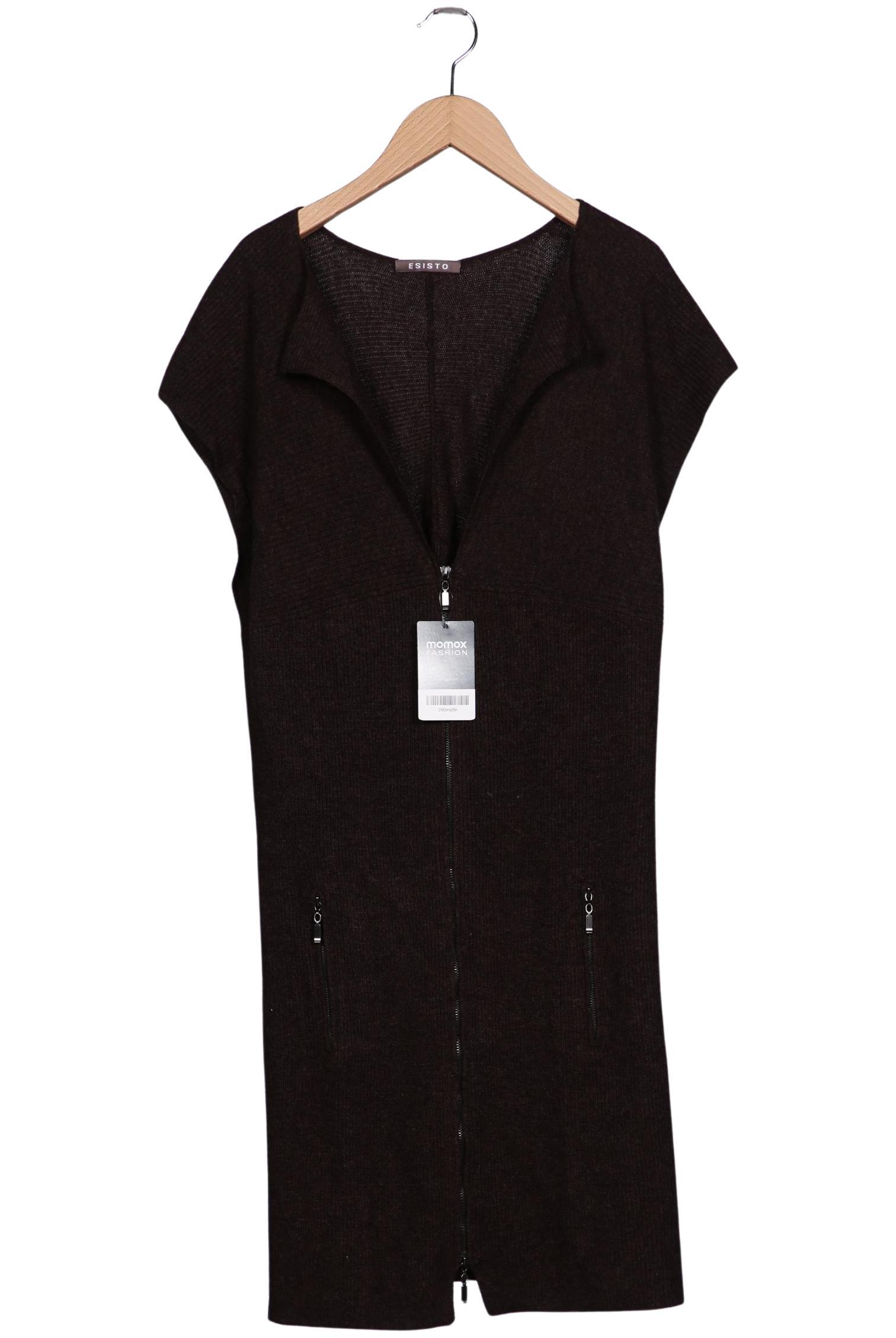 

Esisto Damen Strickjacke, braun, Gr. 44