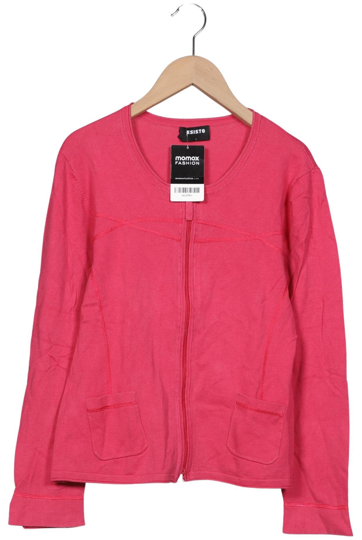 

Esisto Damen Strickjacke, pink, Gr. 42