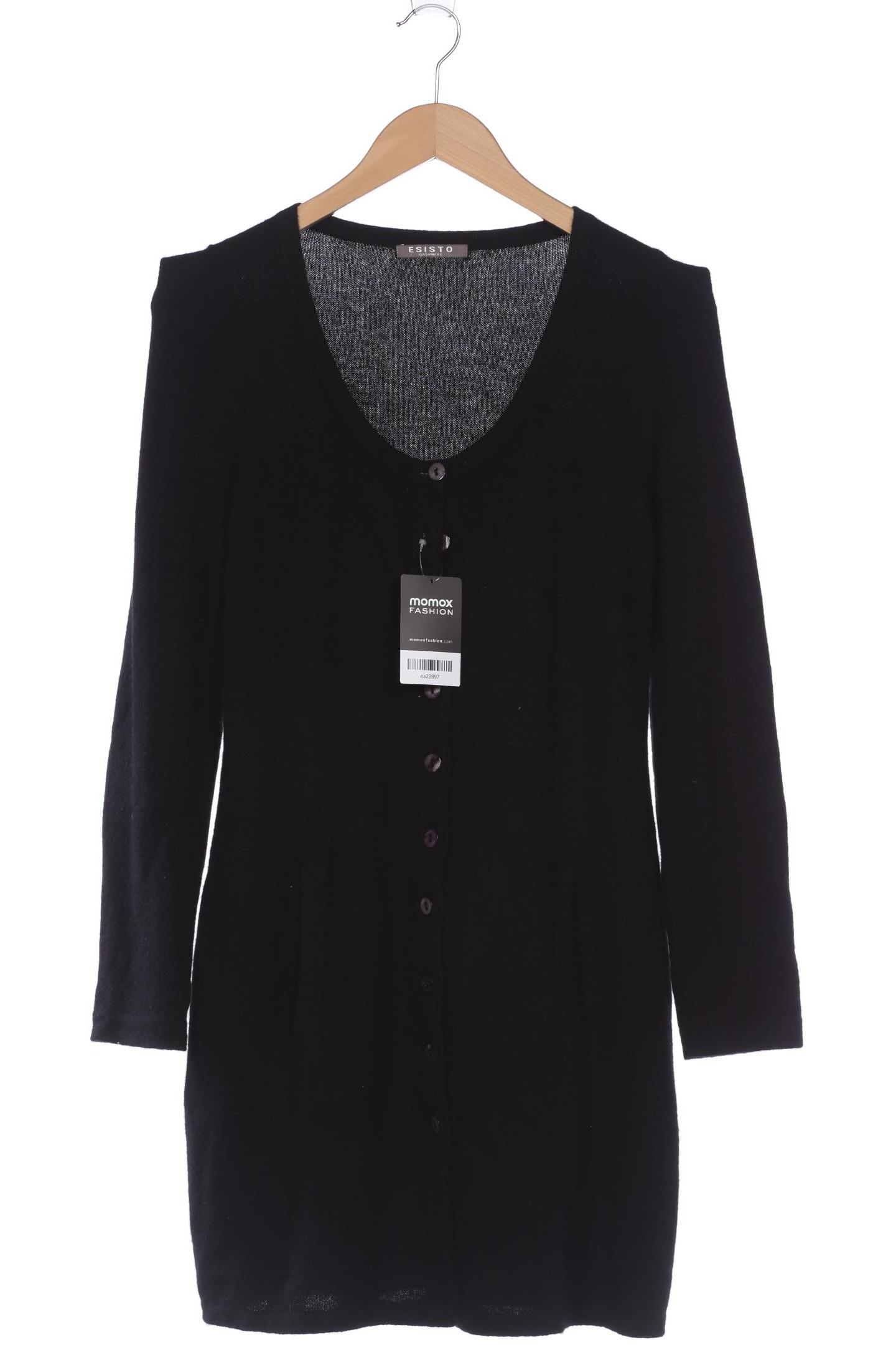 

Esisto Damen Strickjacke, schwarz, Gr. 38