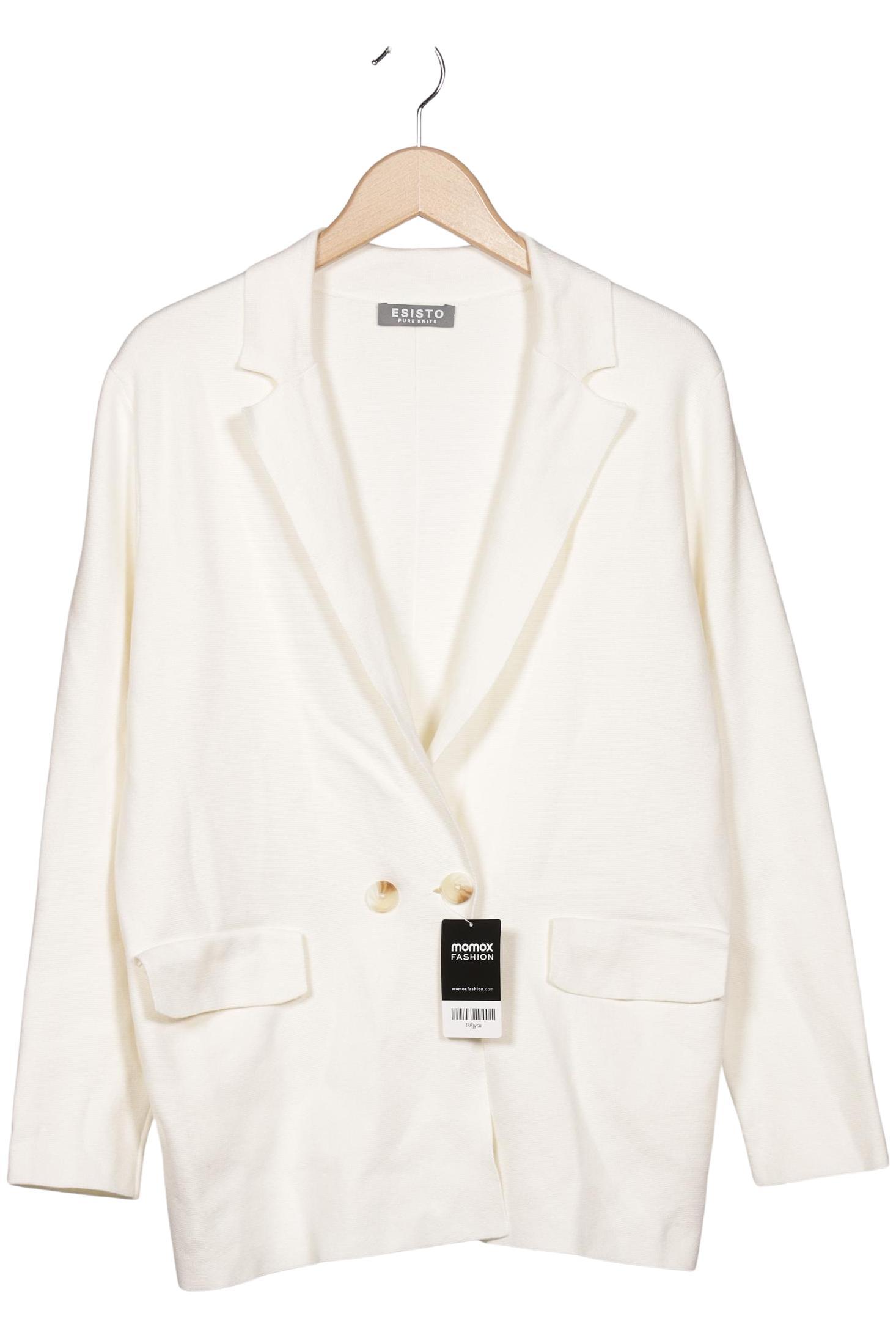 

Esisto Damen Strickjacke, cremeweiß, Gr. 38