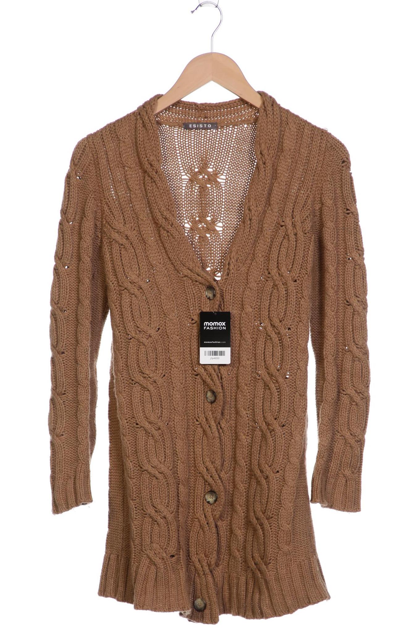

Esisto Damen Strickjacke, braun, Gr. 38