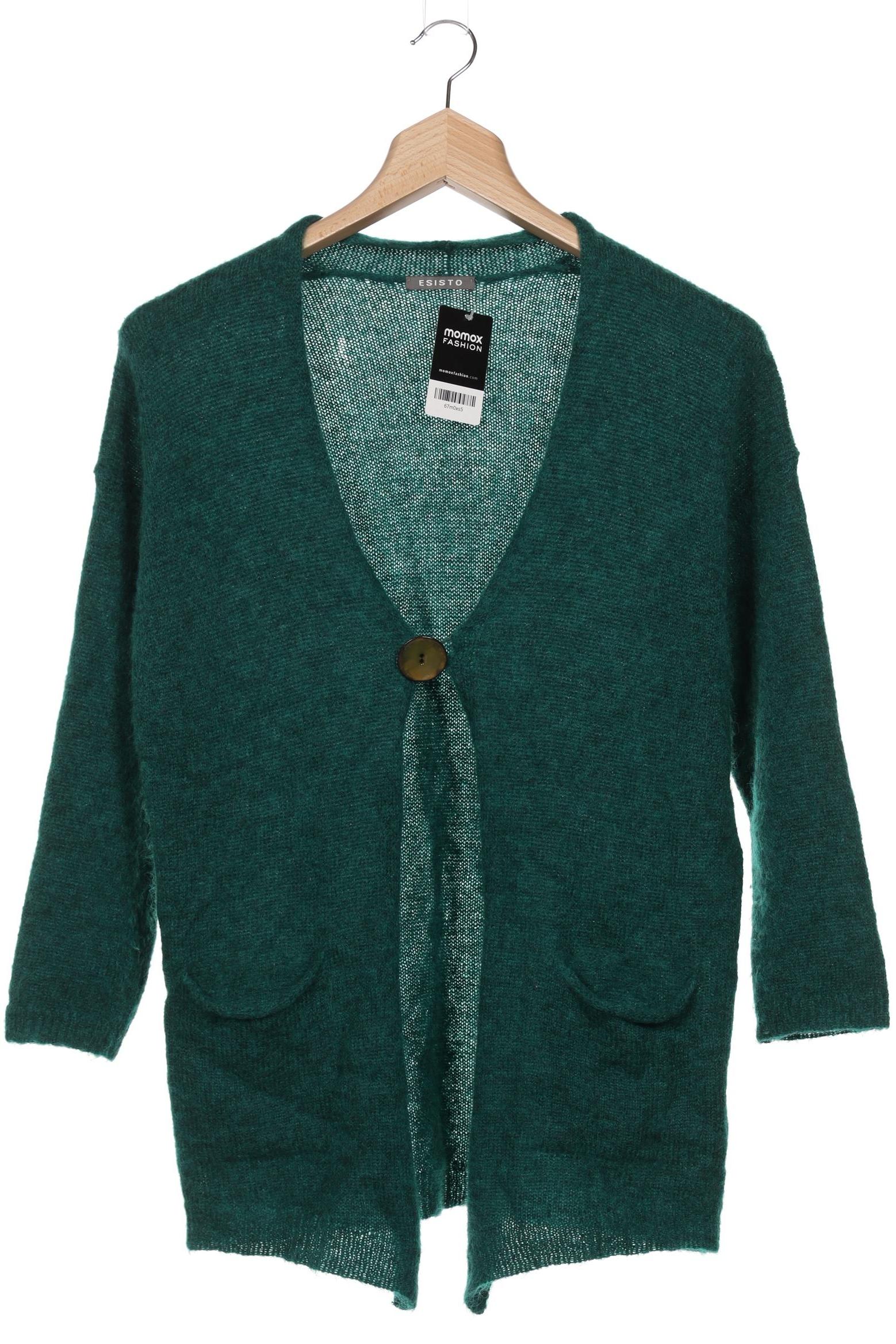 

Esisto Damen Strickjacke, grün, Gr. 38