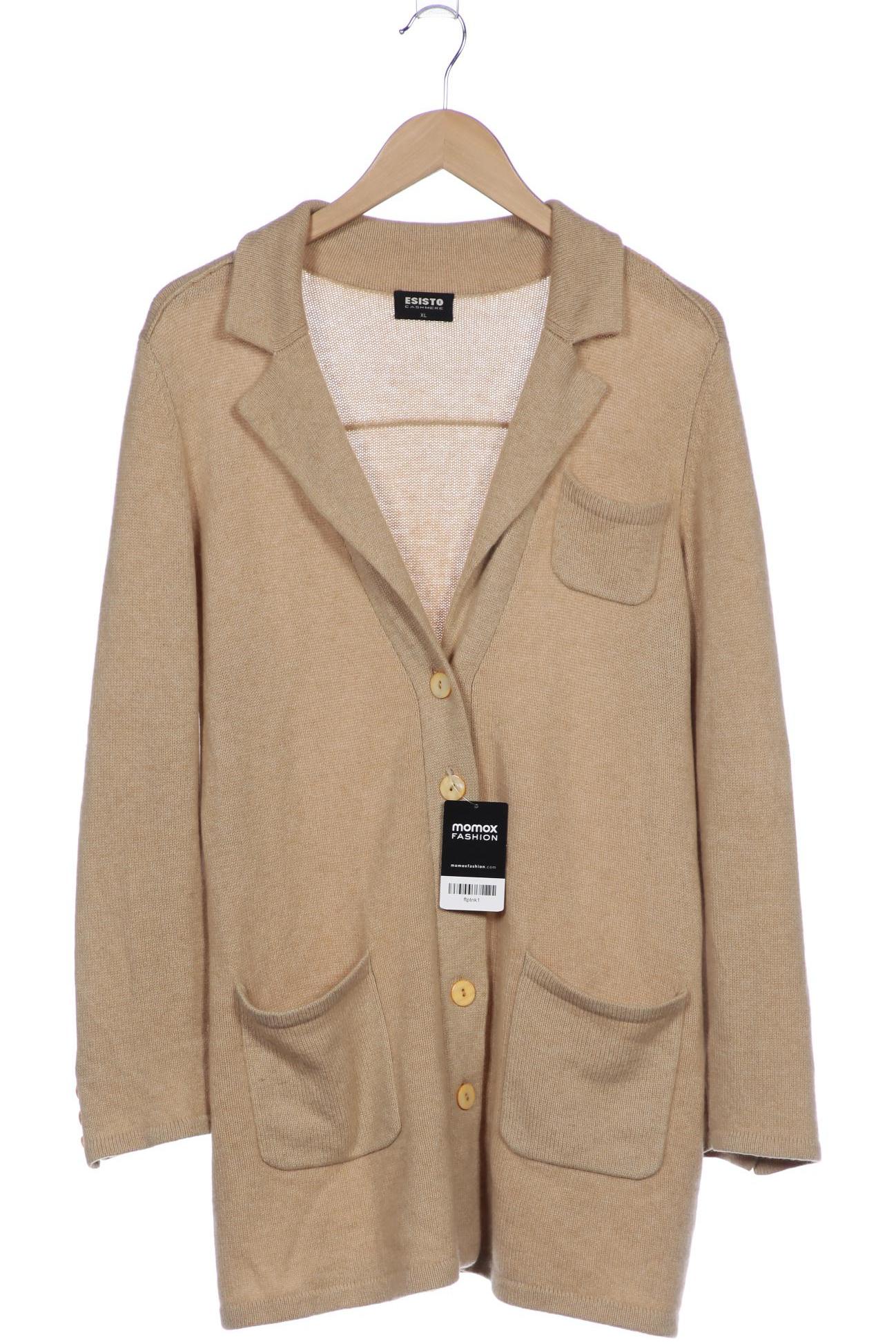 

Esisto Damen Strickjacke, beige, Gr. 44