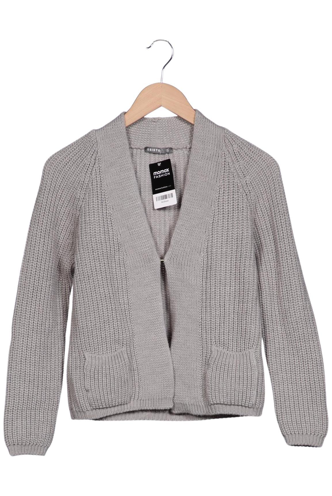 

Esisto Damen Strickjacke, grau, Gr. 34