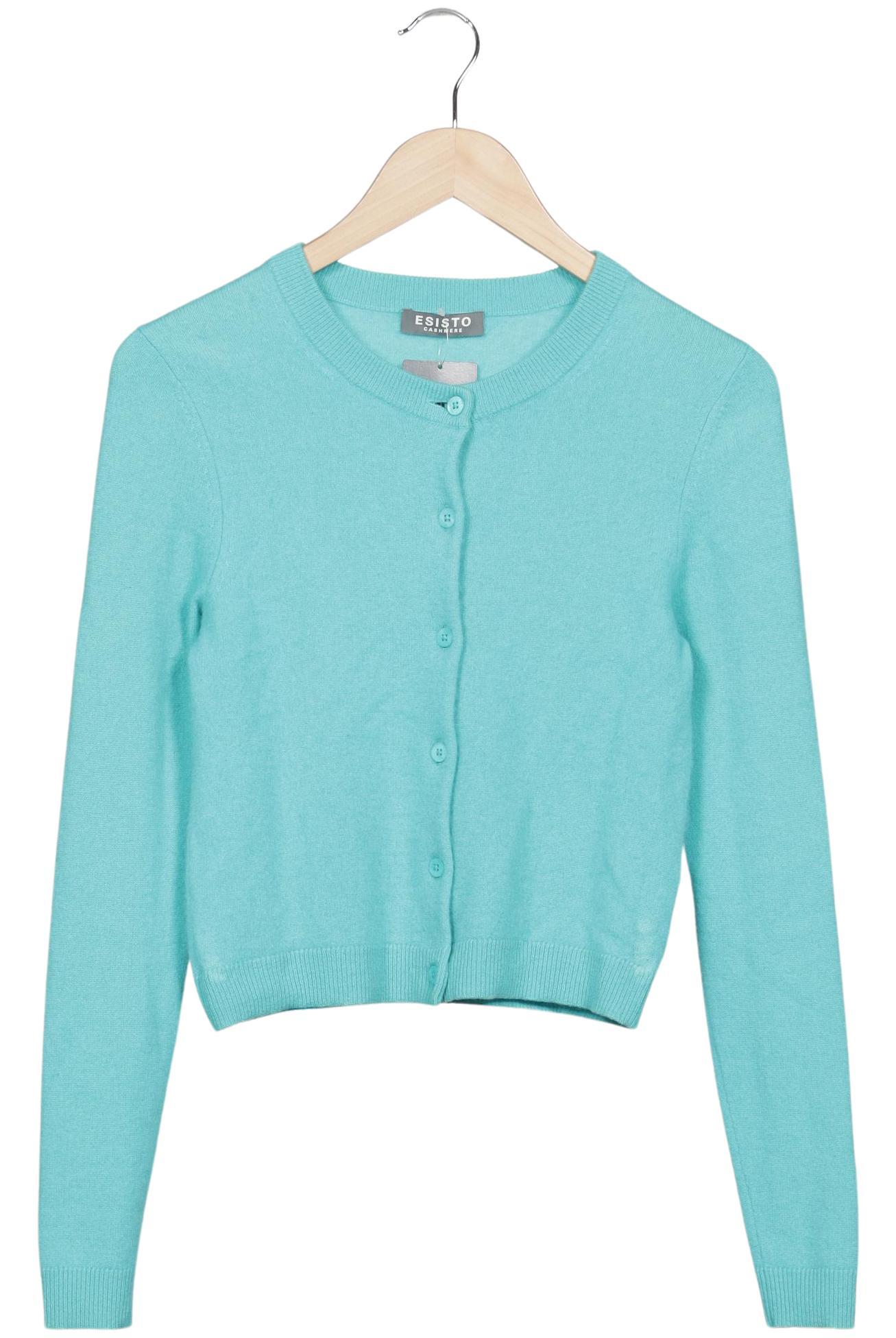 

Esisto Damen Strickjacke, türkis, Gr. 34