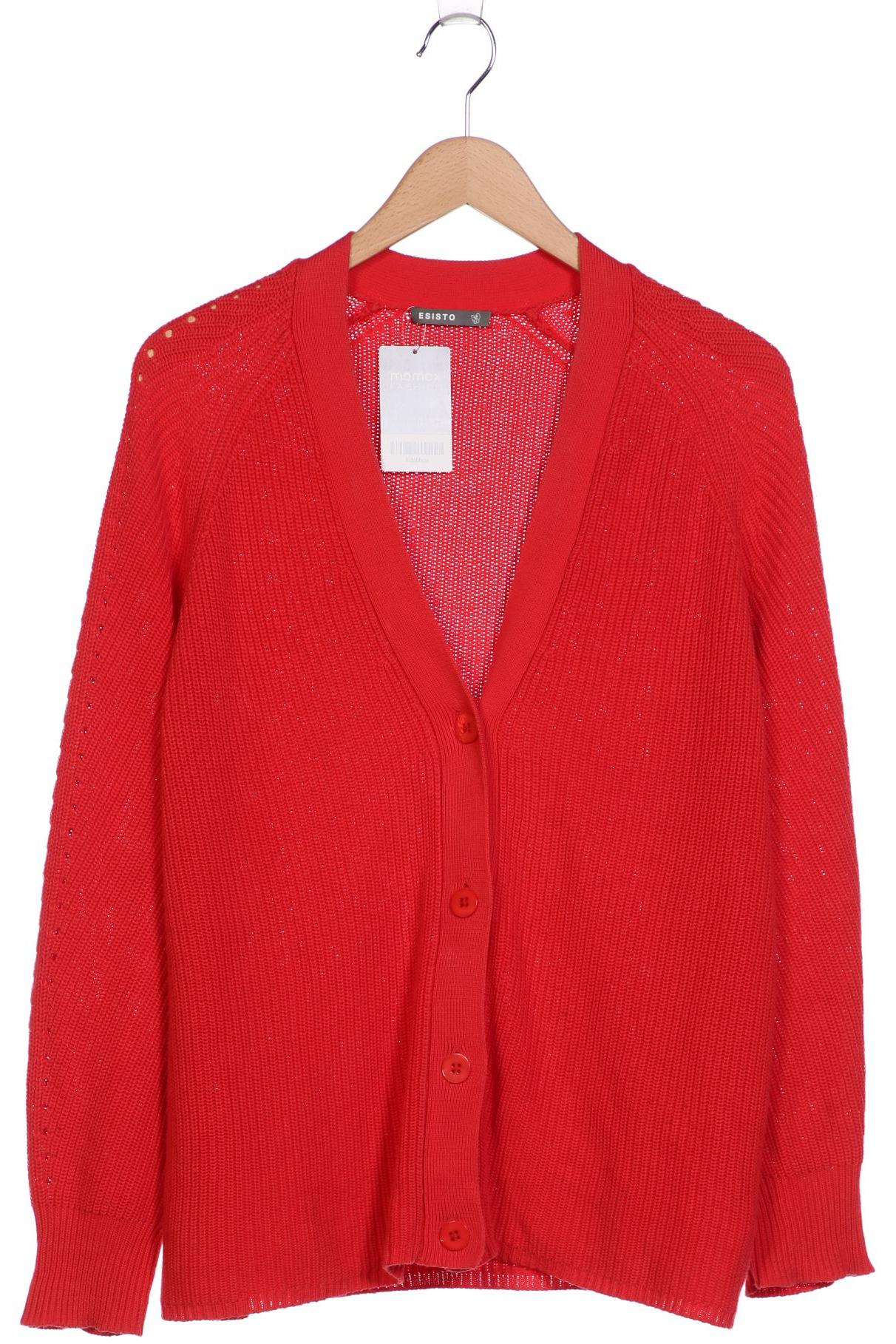 

Esisto Damen Strickjacke, rot, Gr. 42