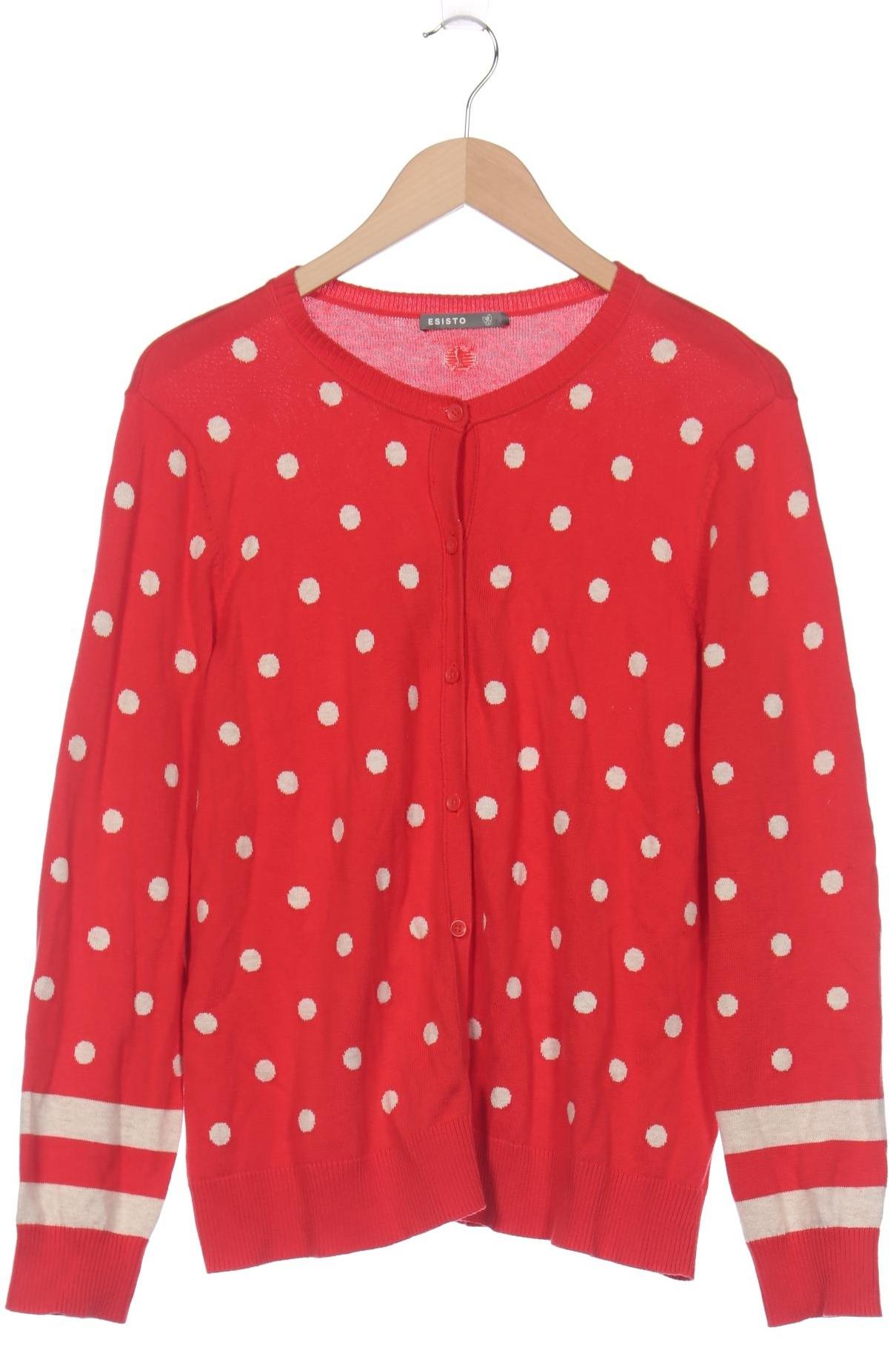 

Esisto Damen Strickjacke, rot, Gr. 44