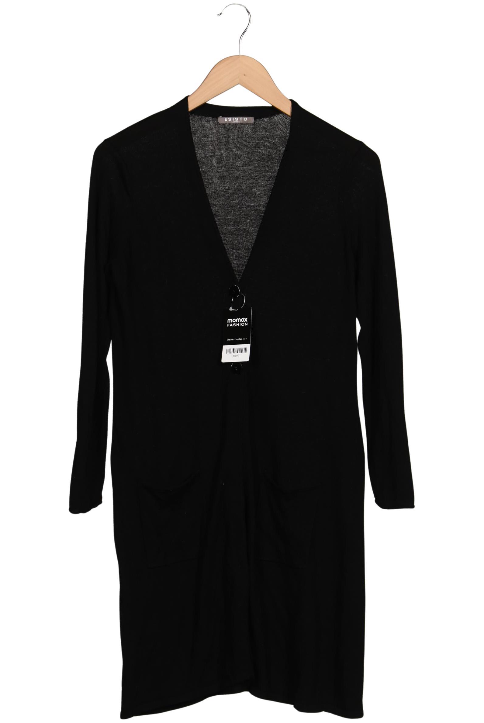 

Esisto Damen Strickjacke, schwarz, Gr. 38