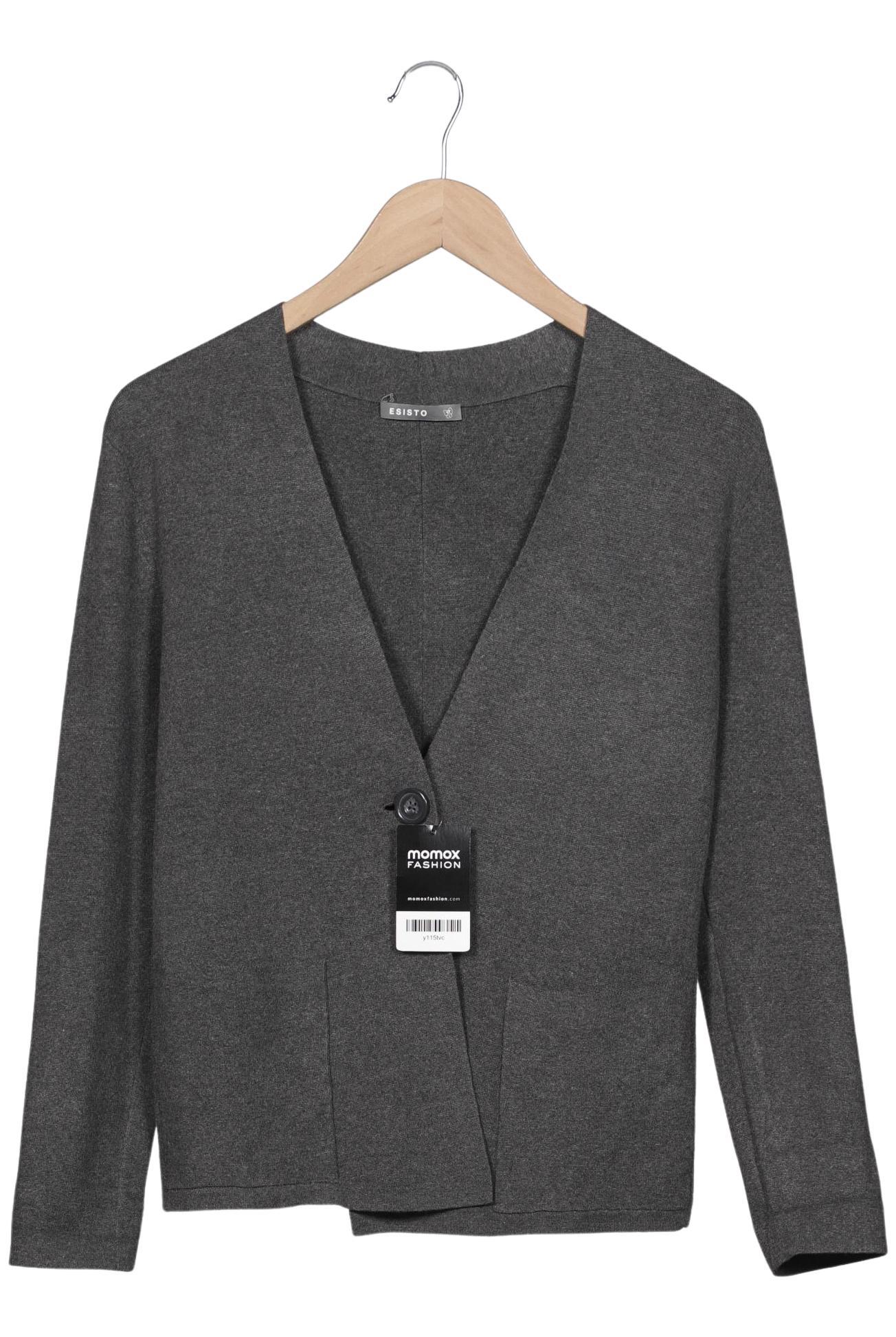 

Esisto Damen Strickjacke, grau, Gr. 36