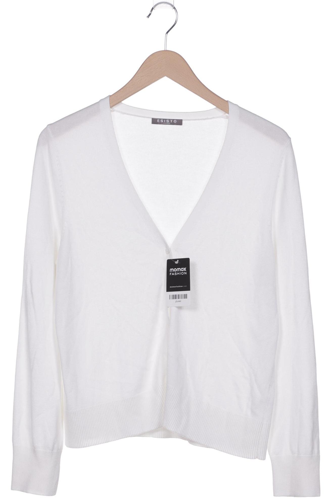 

Esisto Damen Strickjacke, weiß, Gr. 46