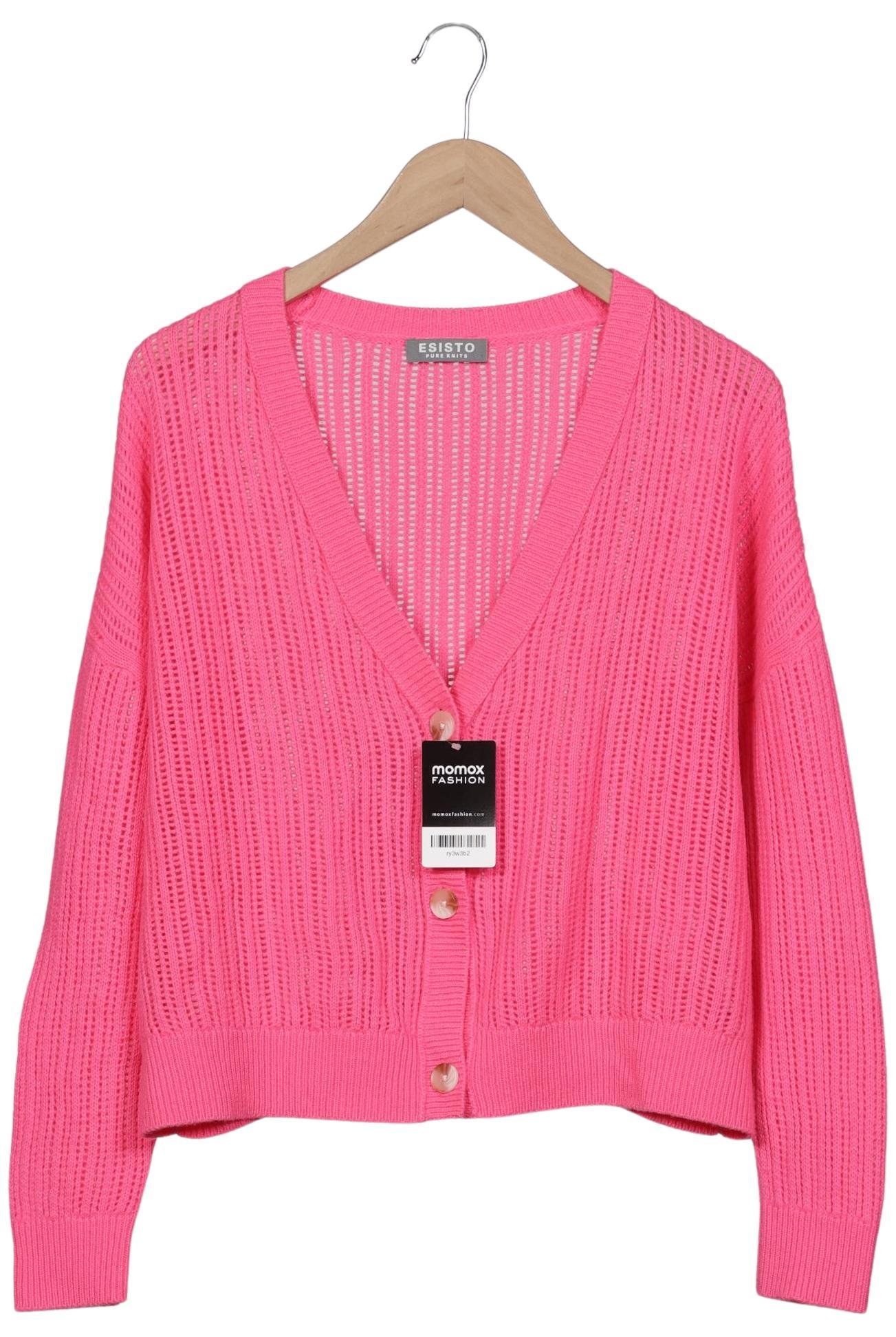 

Esisto Damen Strickjacke, pink, Gr. 44