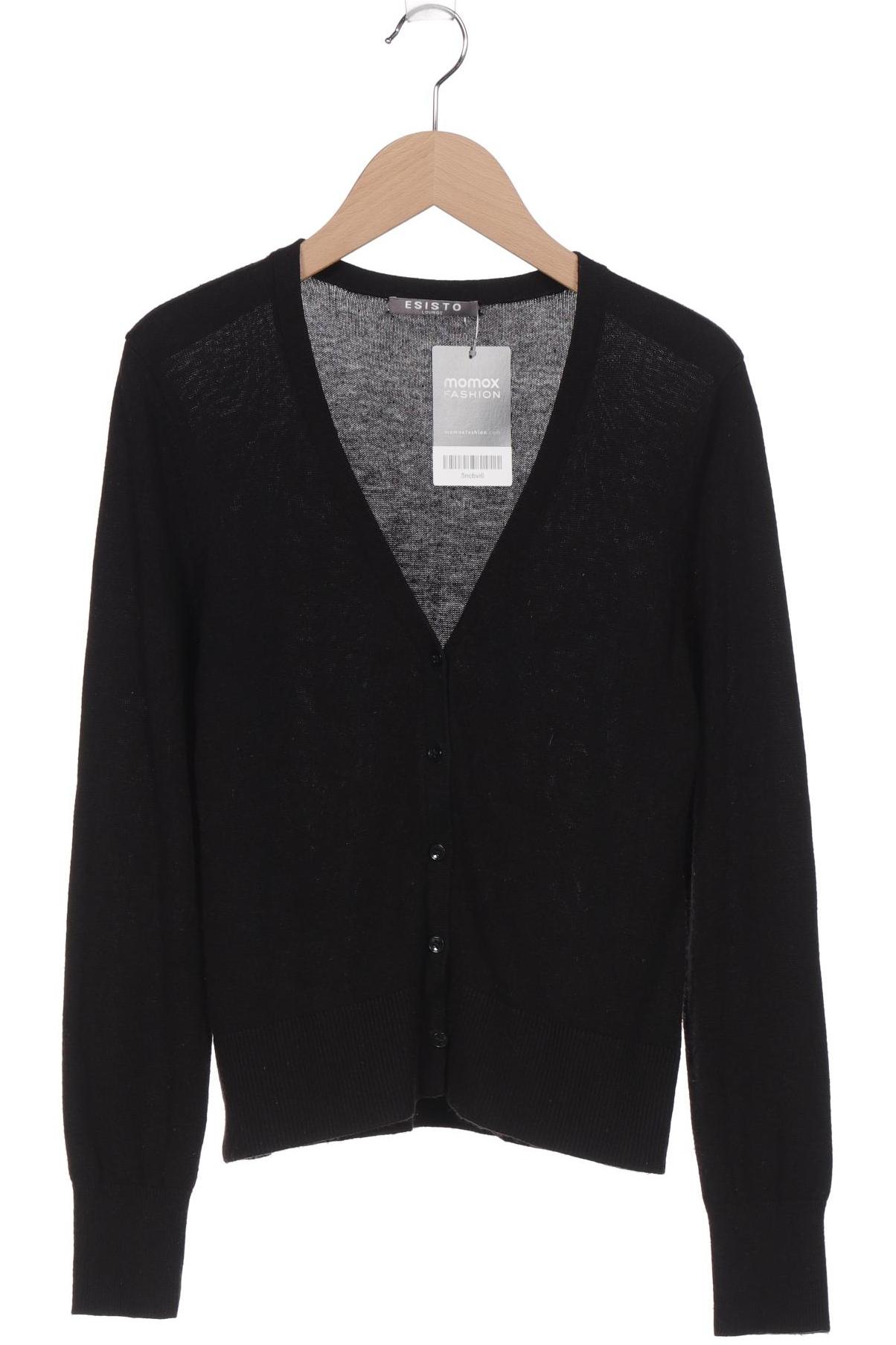 

Esisto Damen Strickjacke, schwarz, Gr. 38