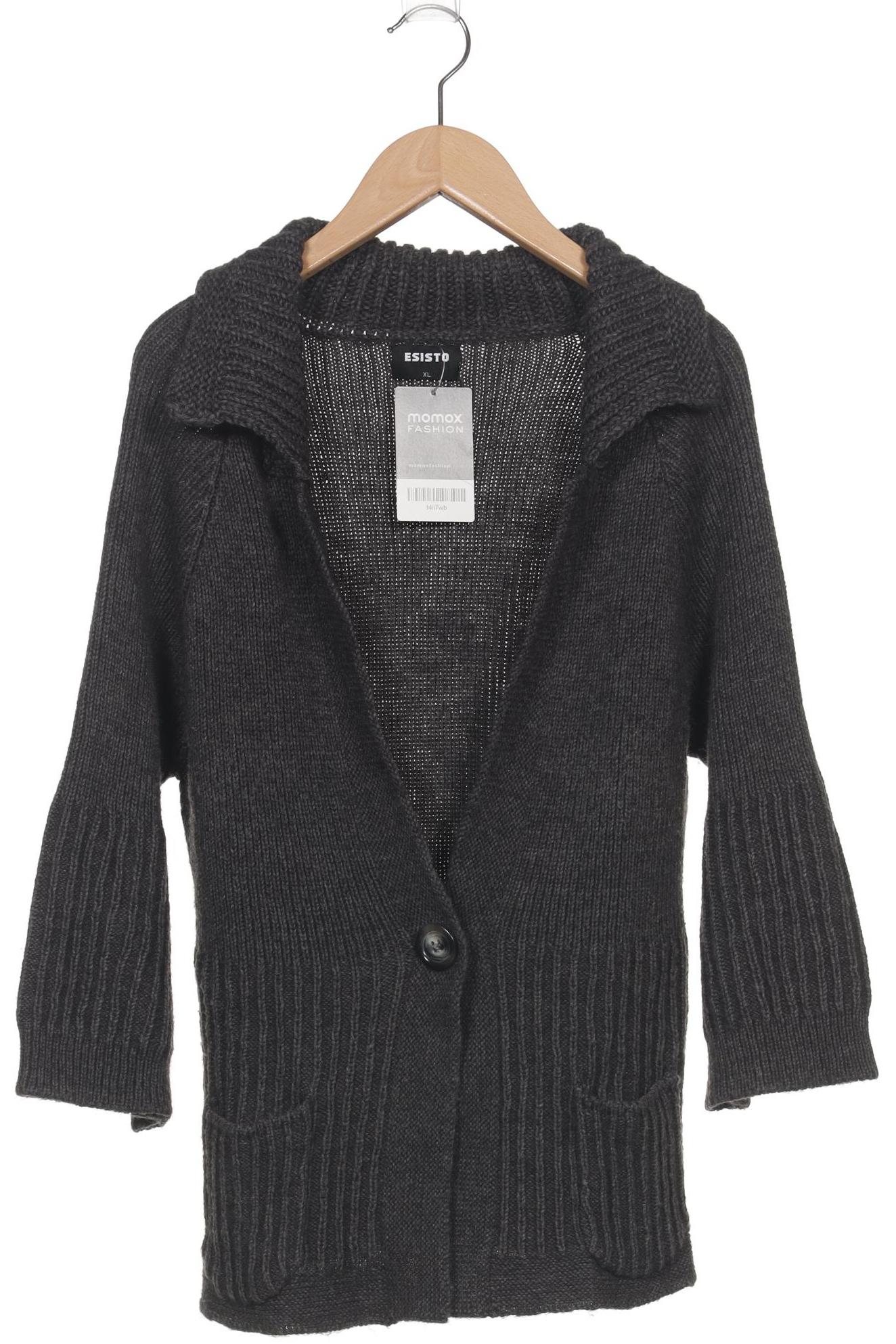 

Esisto Damen Strickjacke, grau, Gr. 44