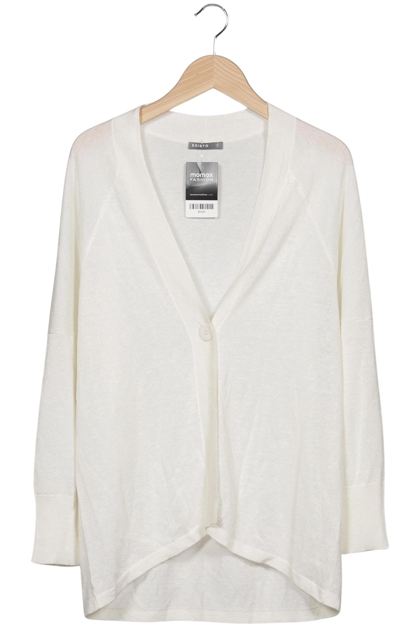 

Esisto Damen Strickjacke, cremeweiß, Gr. 34