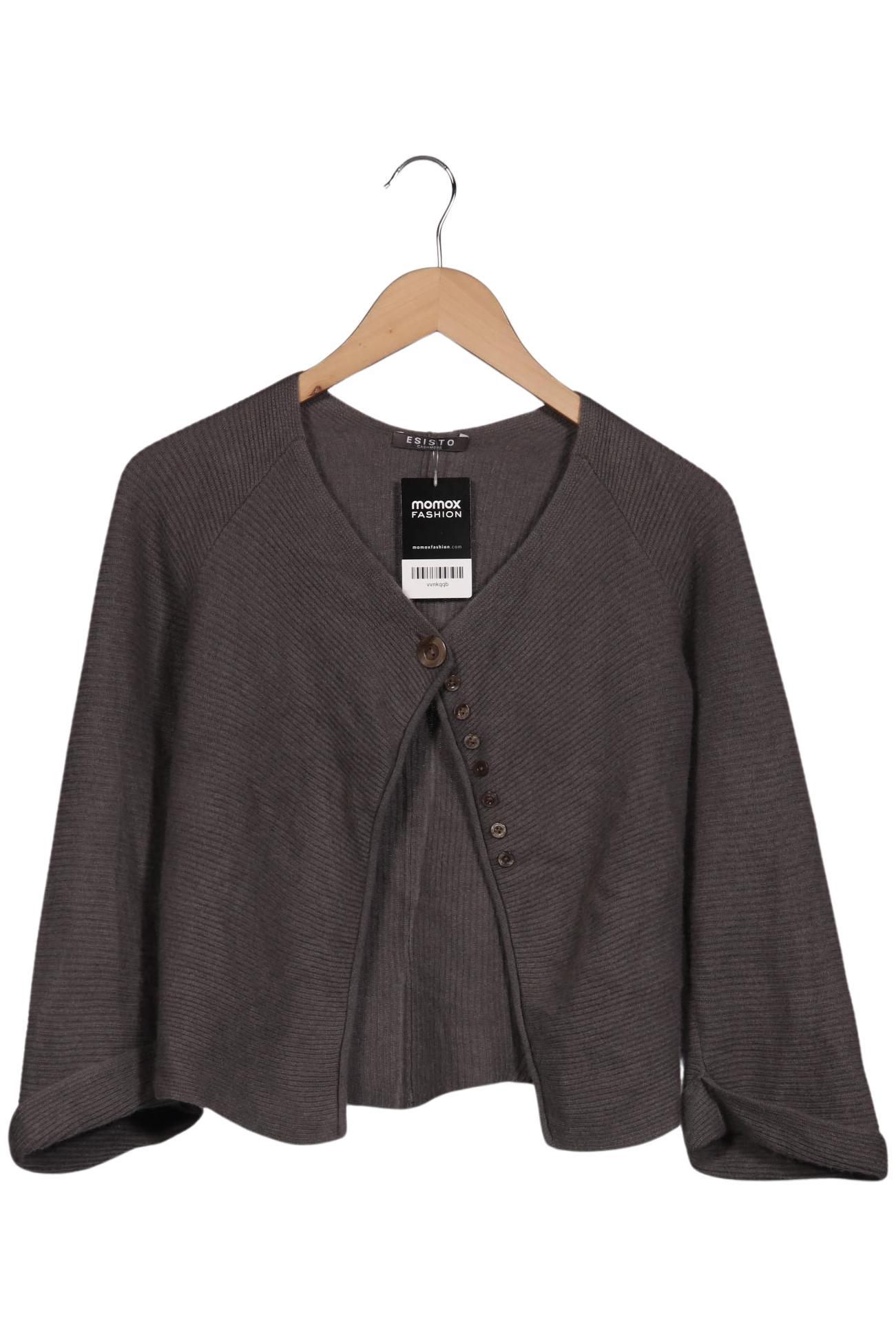 

Esisto Damen Strickjacke, grau, Gr. 36