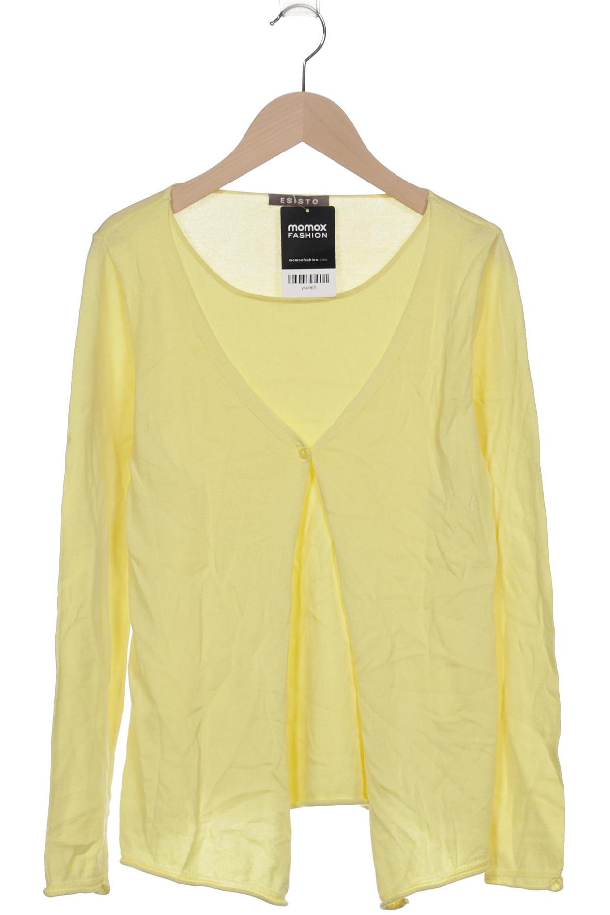 

Esisto Damen Strickjacke, gelb, Gr. 36