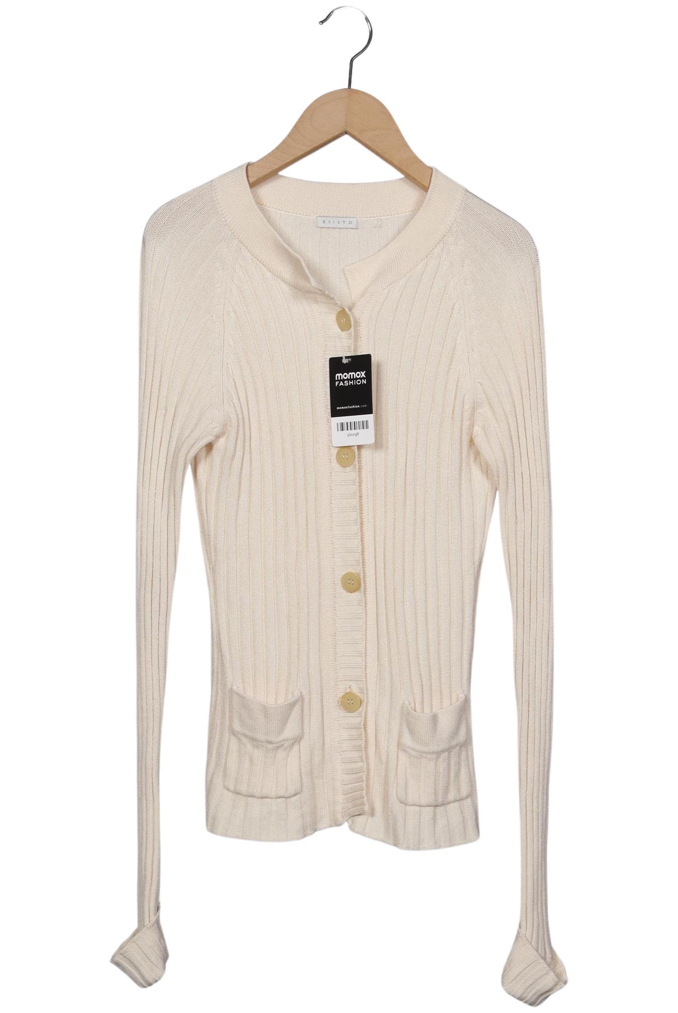 

Esisto Damen Strickjacke, cremeweiß, Gr. 36