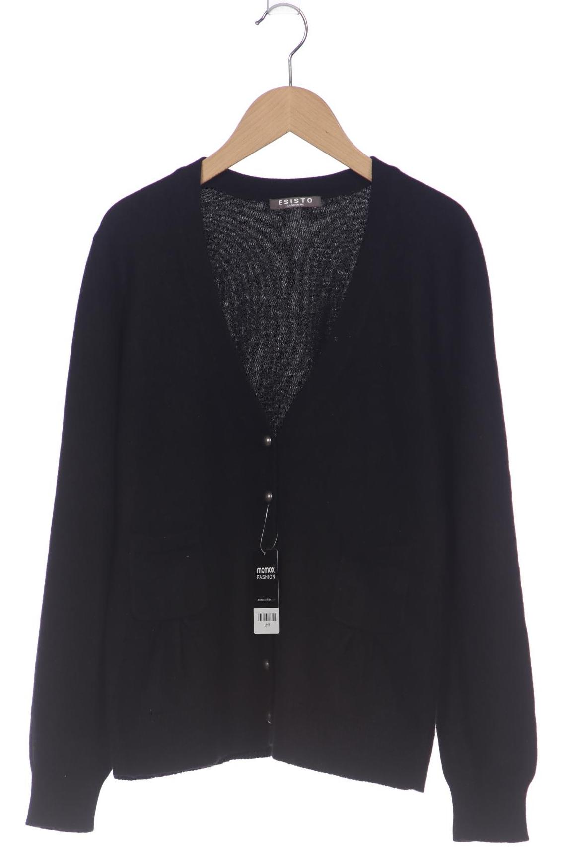 

Esisto Damen Strickjacke, schwarz, Gr. 42
