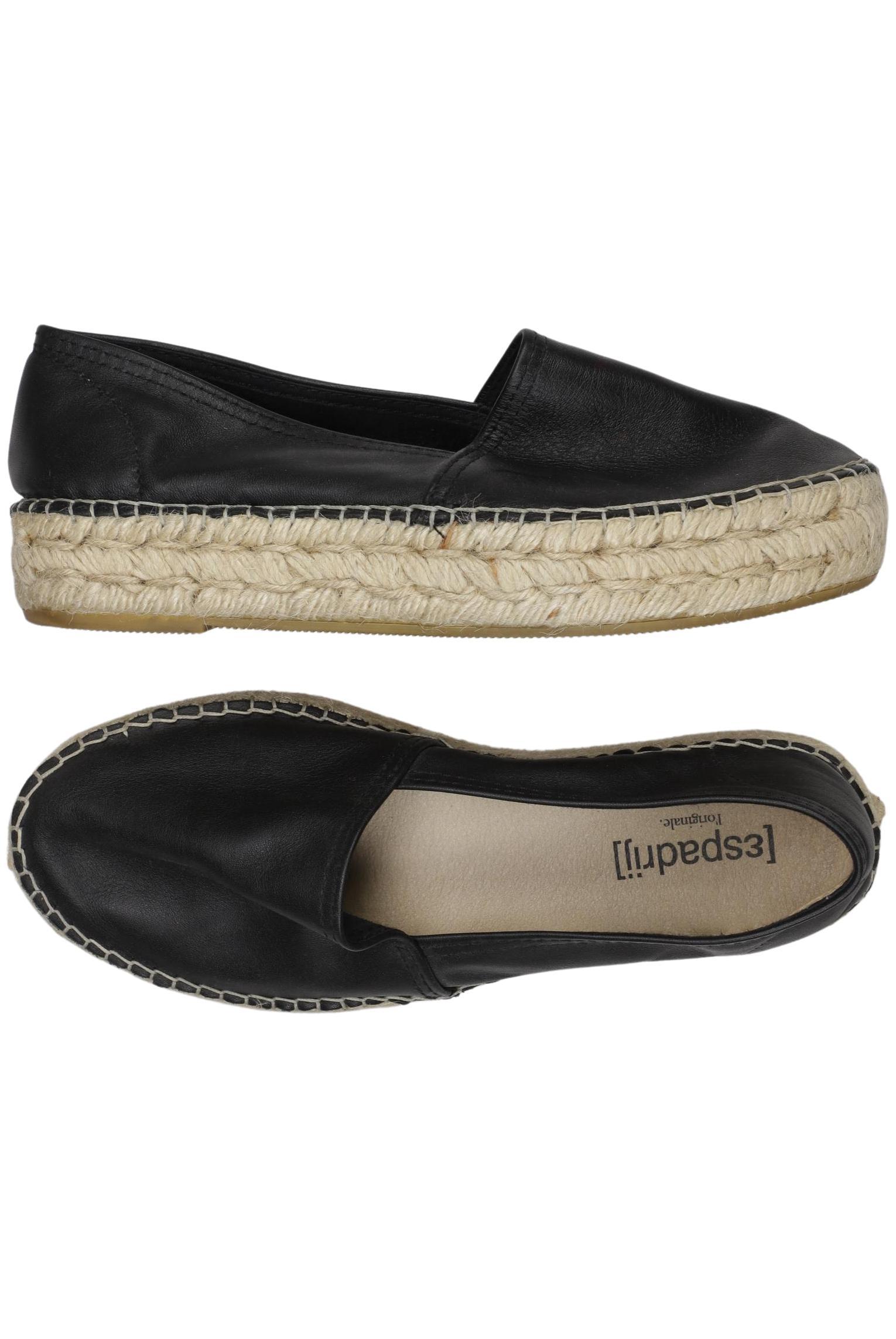 

Espadrij l'originale Damen Halbschuh, schwarz, Gr. 37