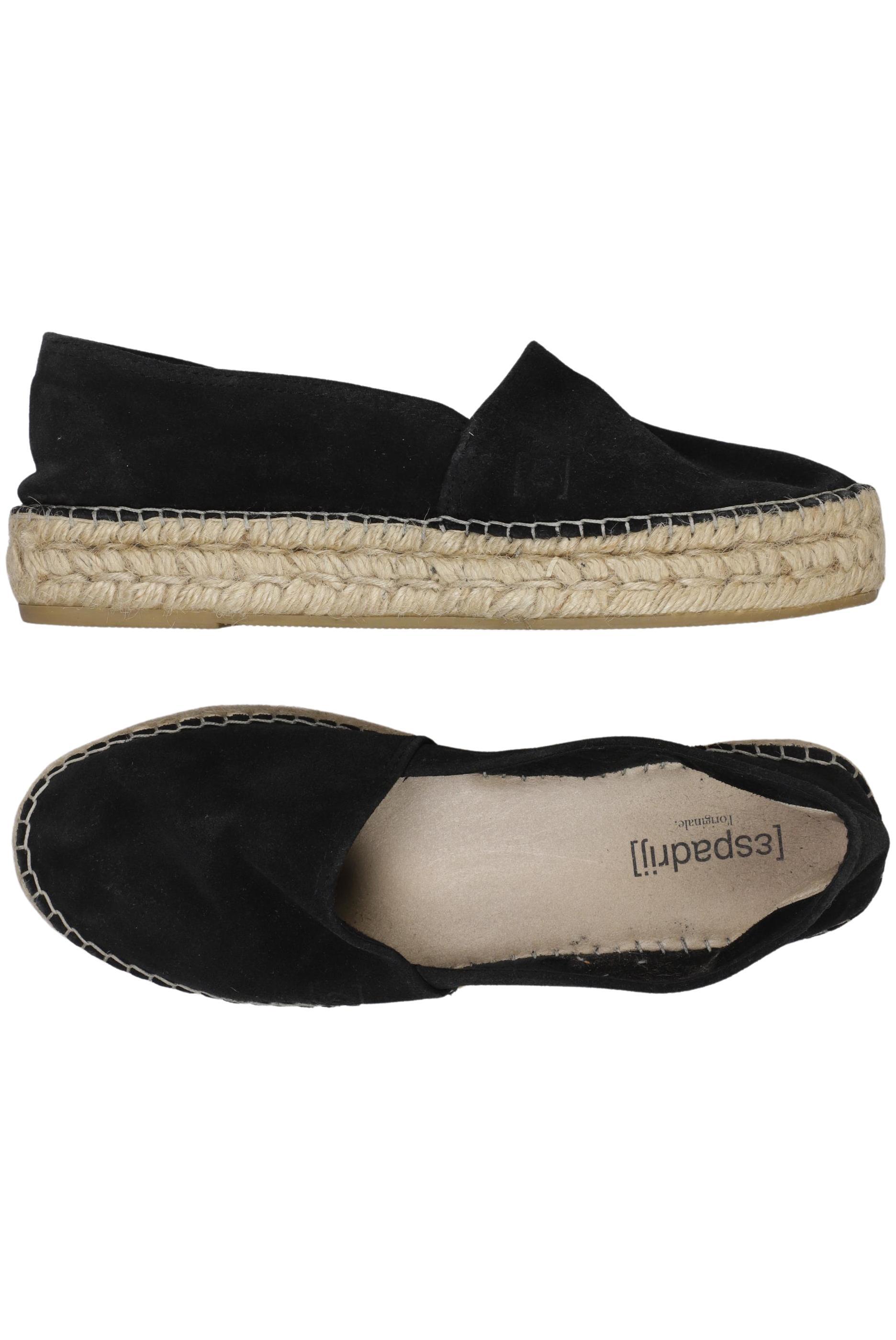 

Espadrij l'originale Damen Halbschuh, schwarz, Gr. 39