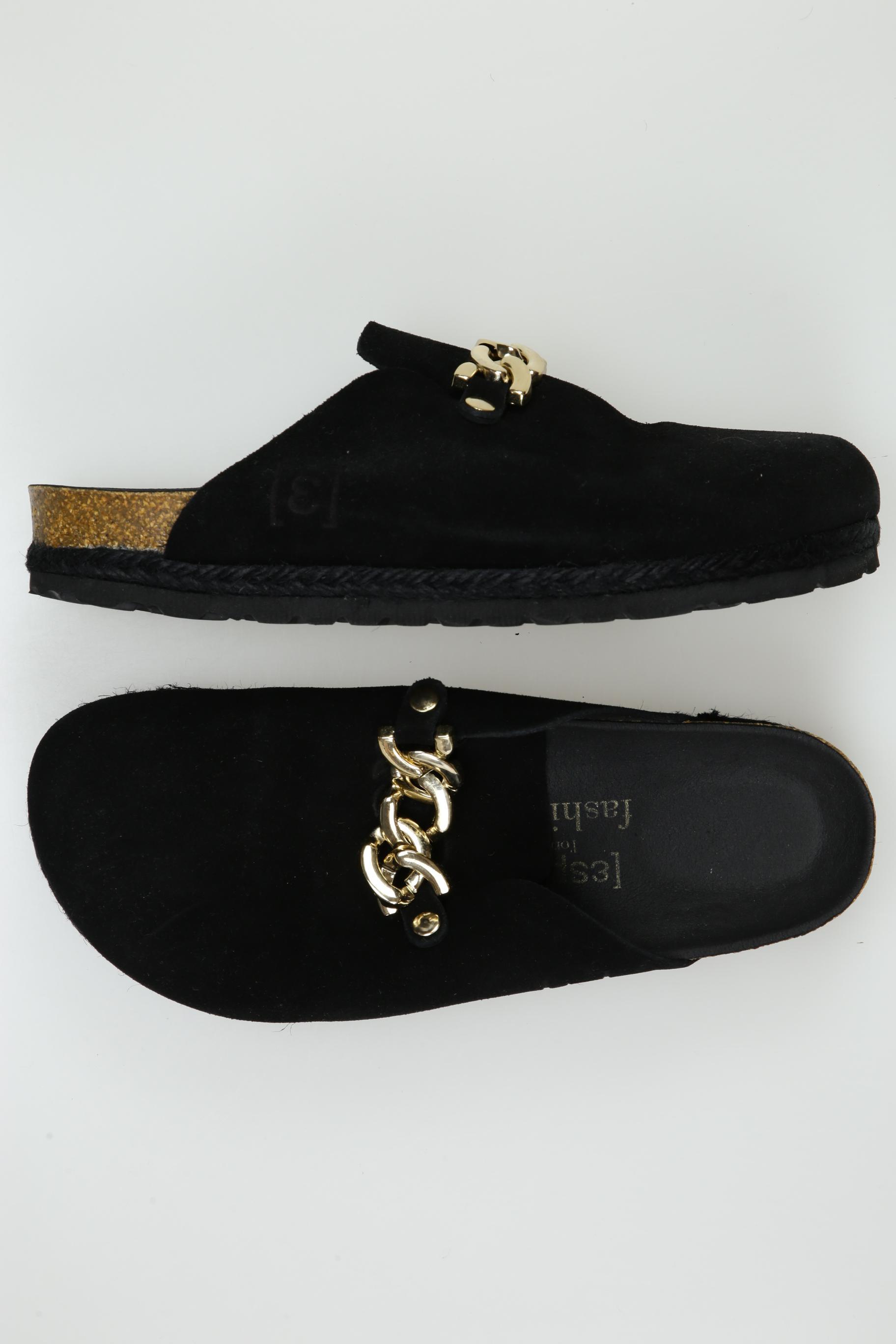 

Espadrij l'originale Damen Sandale, schwarz, Gr. 39
