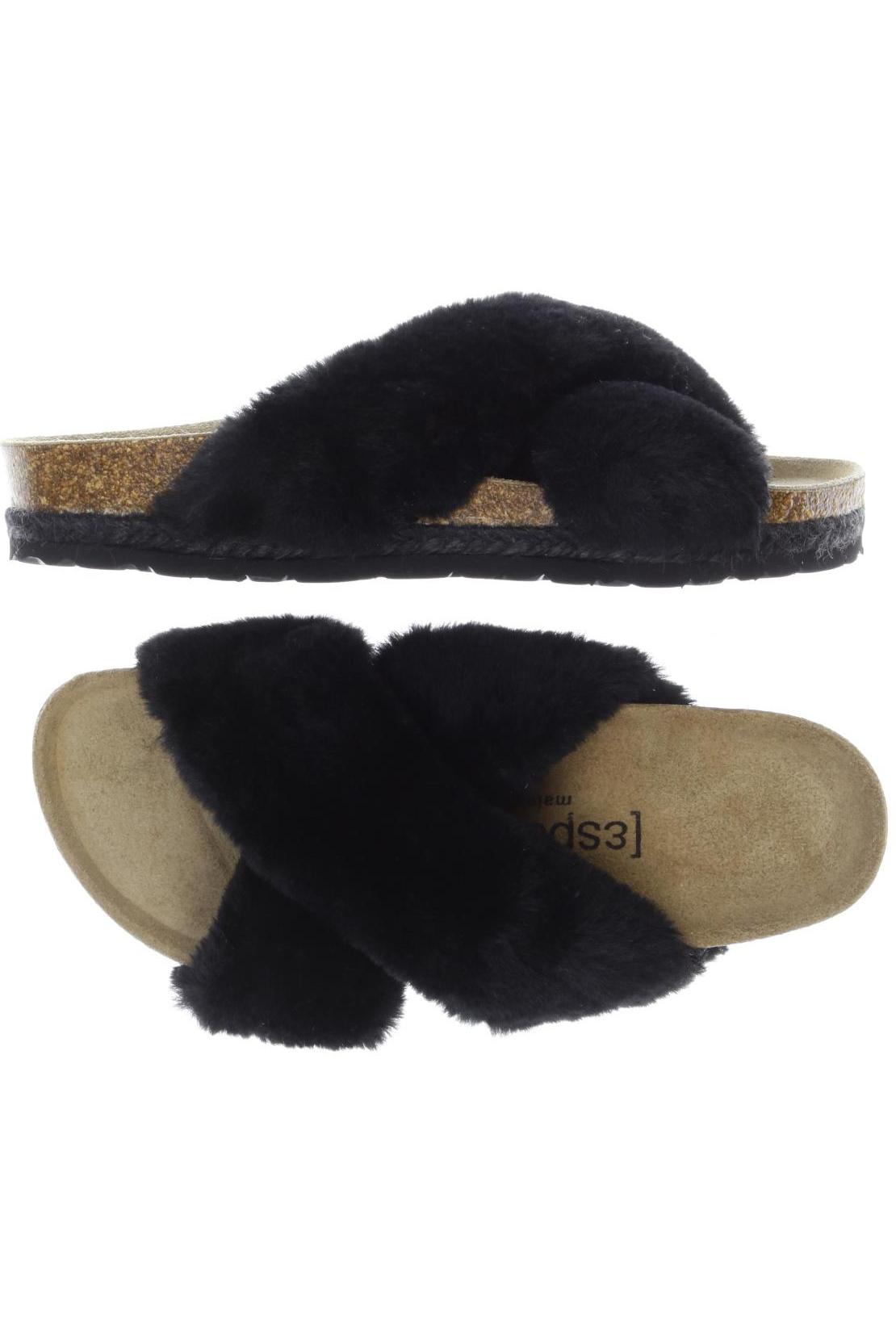 

Espadrij l'originale Damen Sandale, schwarz, Gr. 37