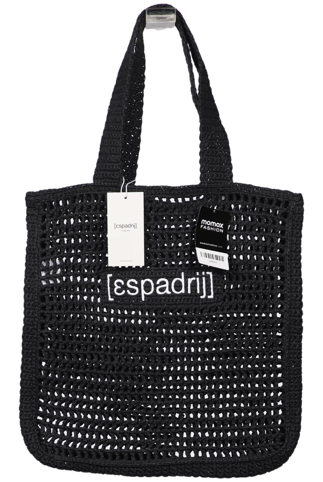 

Espadrij l'originale Damen Handtasche, schwarz, Gr.
