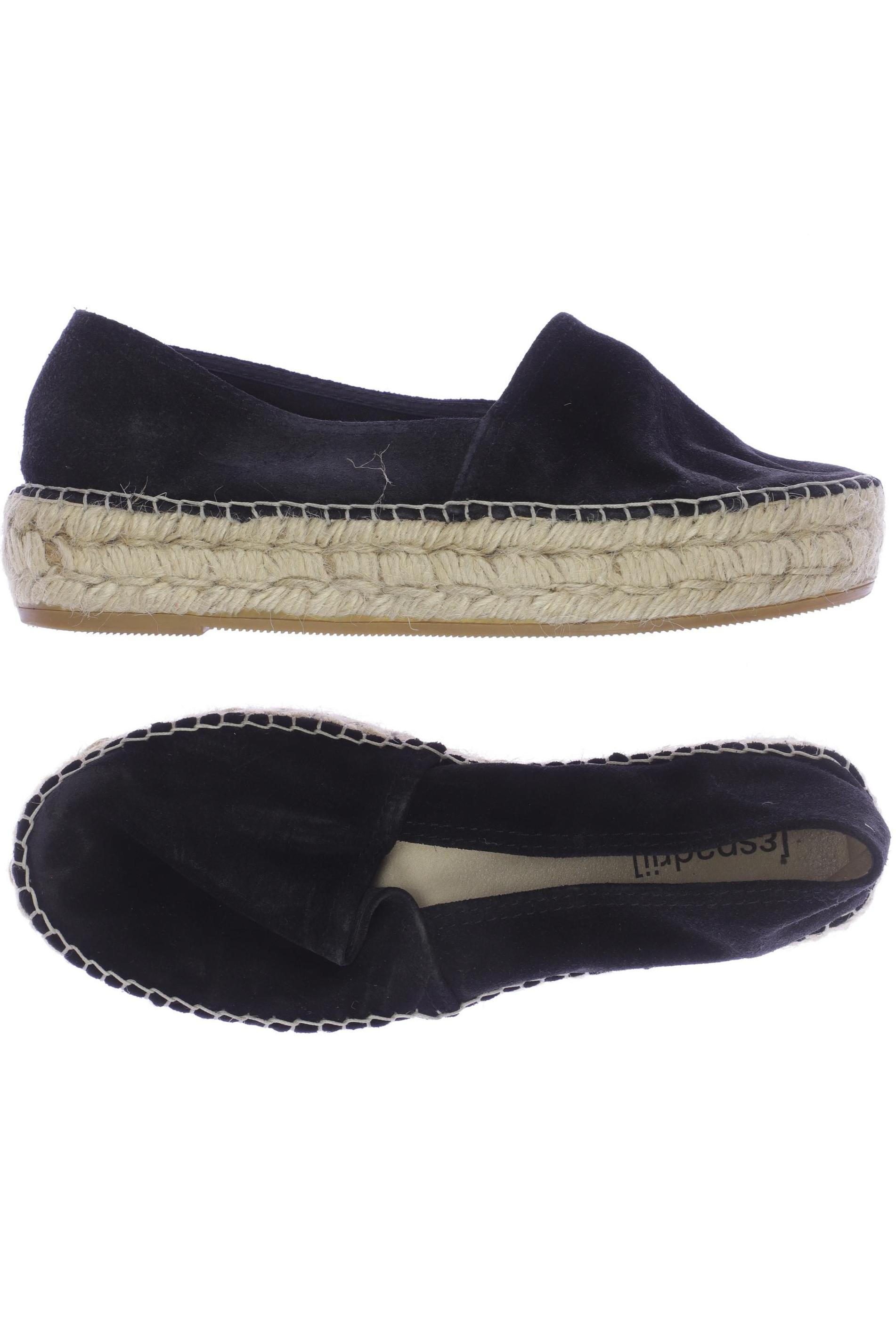 

Espadrij l'originale Damen Halbschuh, schwarz, Gr. 38