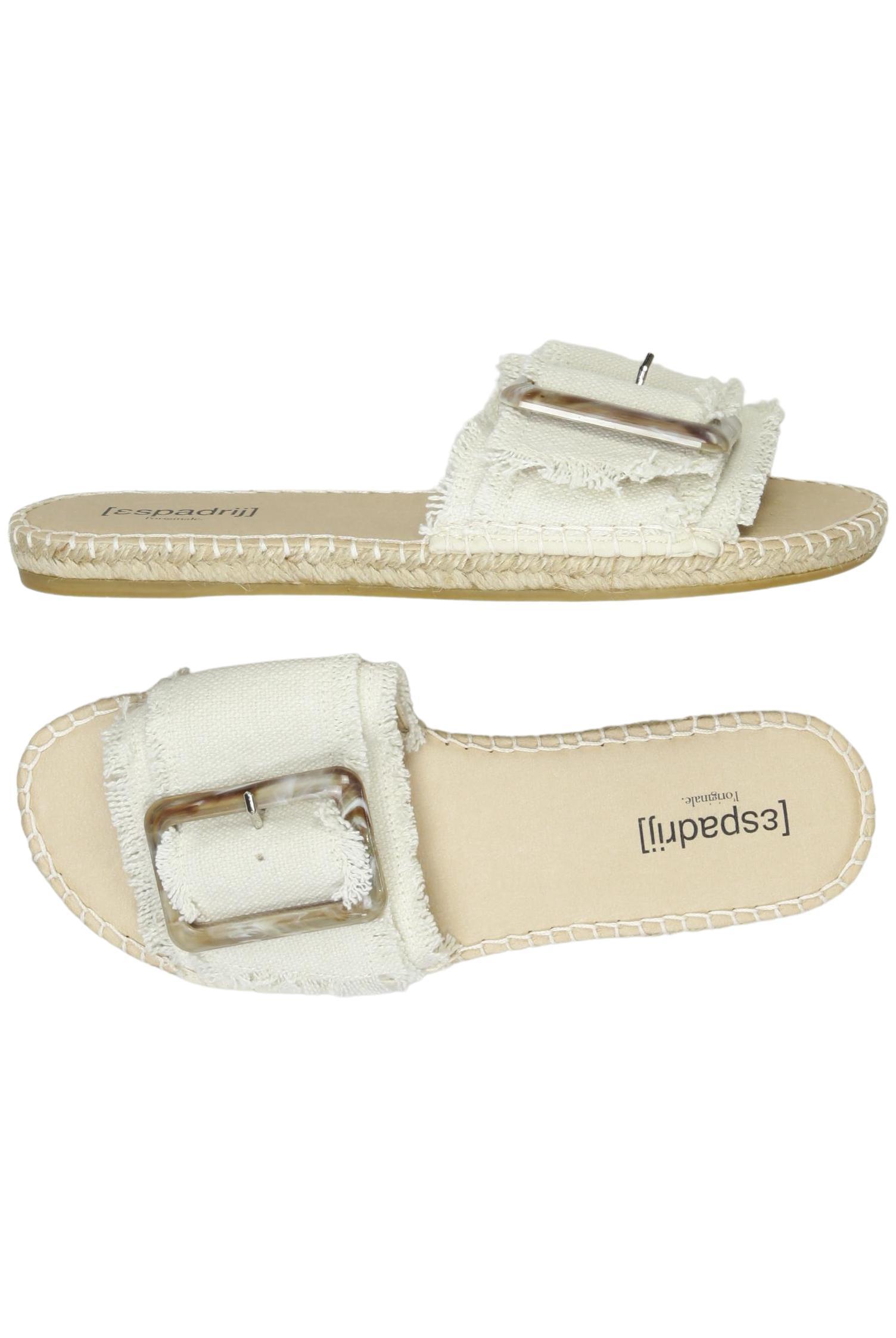 

Espadrij l'originale Damen Sandale, weiß, Gr. 39