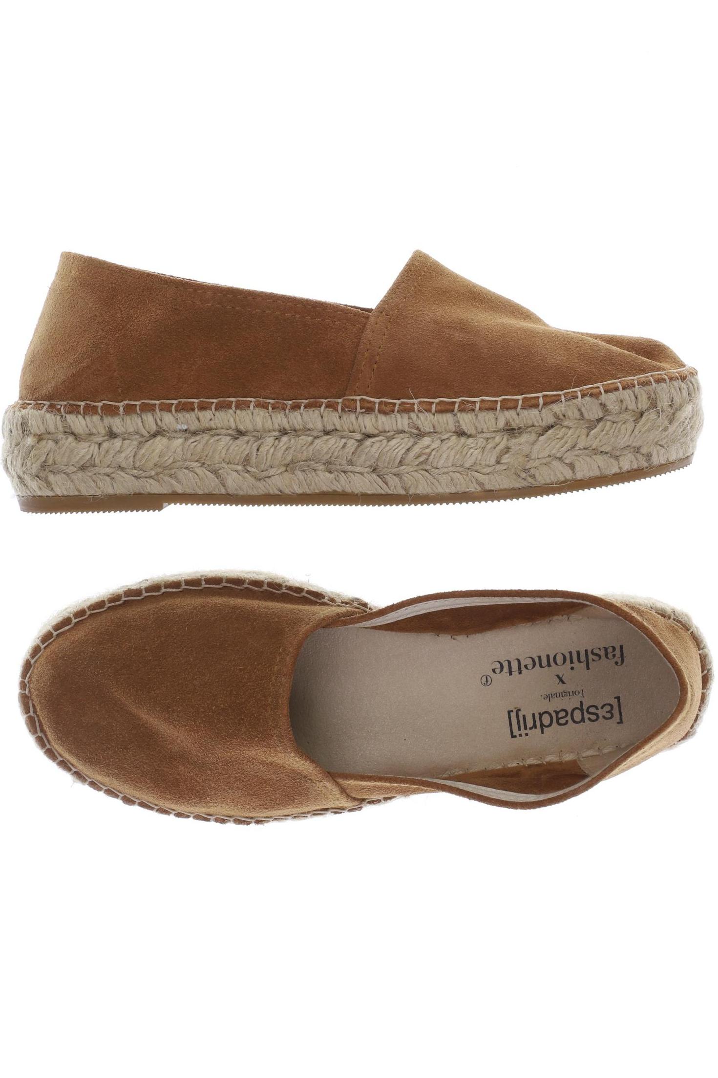 

Espadrij l'originale Damen Halbschuh, braun, Gr. 38