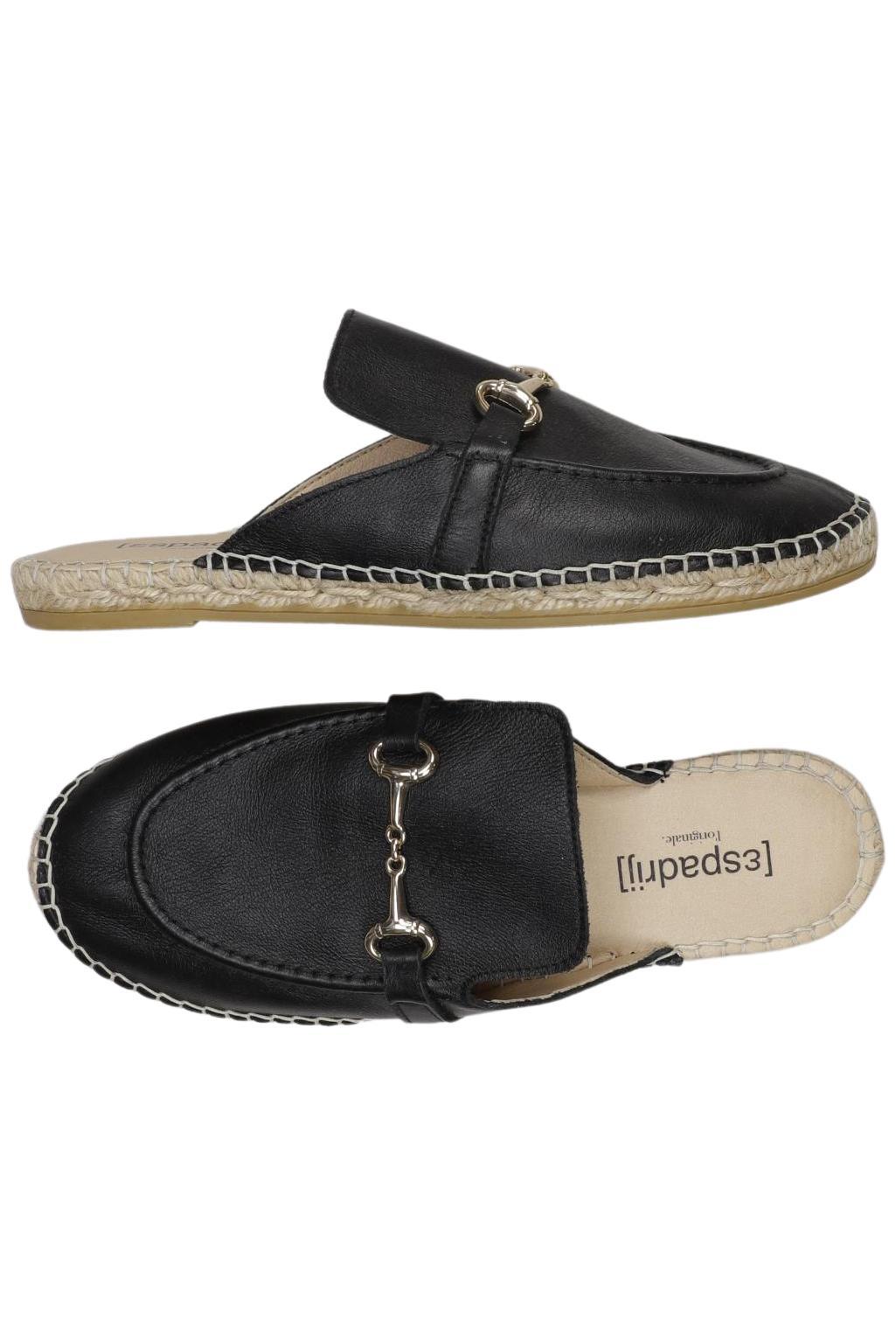 

Espadrij l'originale Damen Sandale, schwarz, Gr. 38