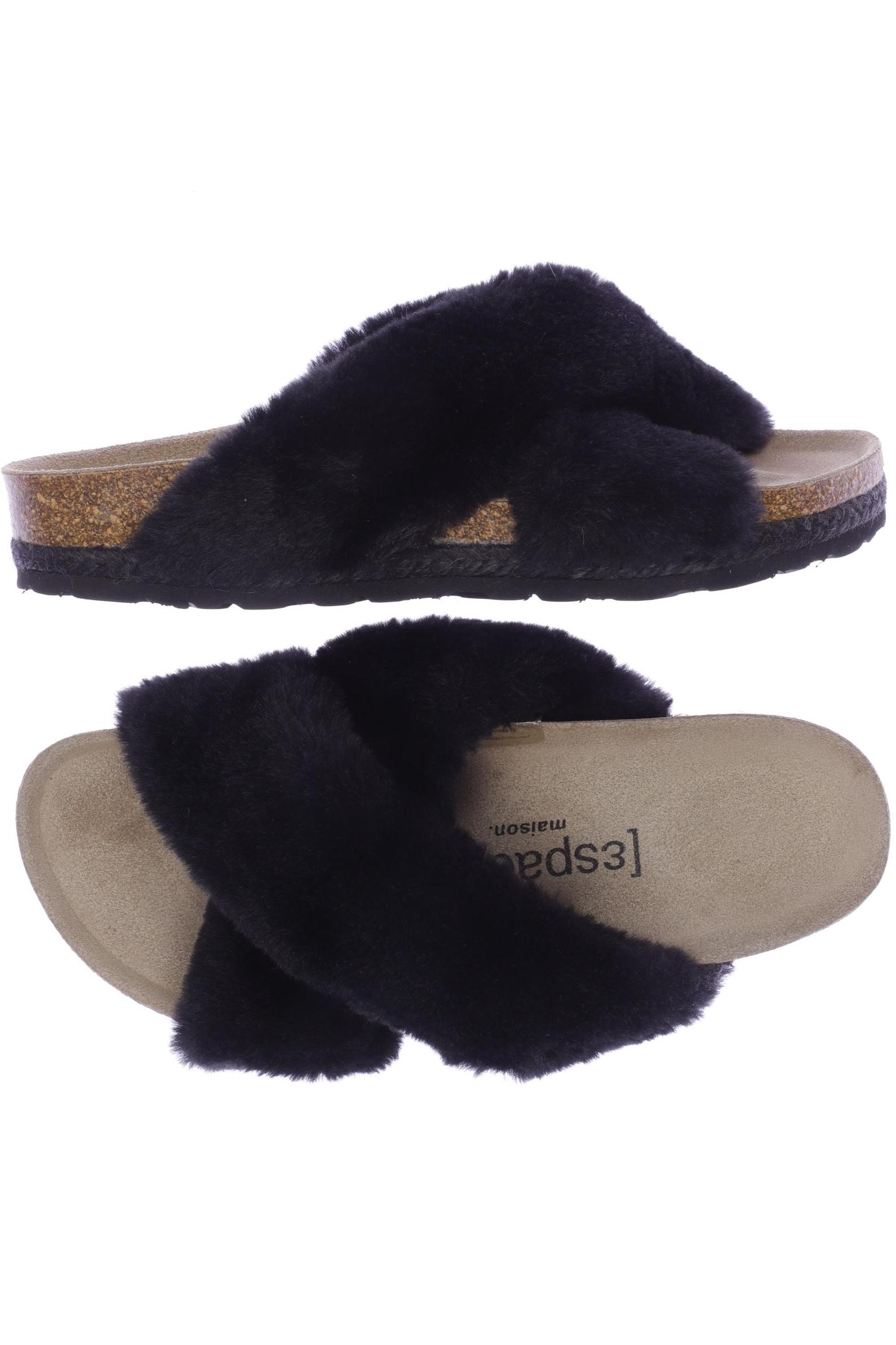 

Espadrij l'originale Damen Sandale, schwarz, Gr. 37