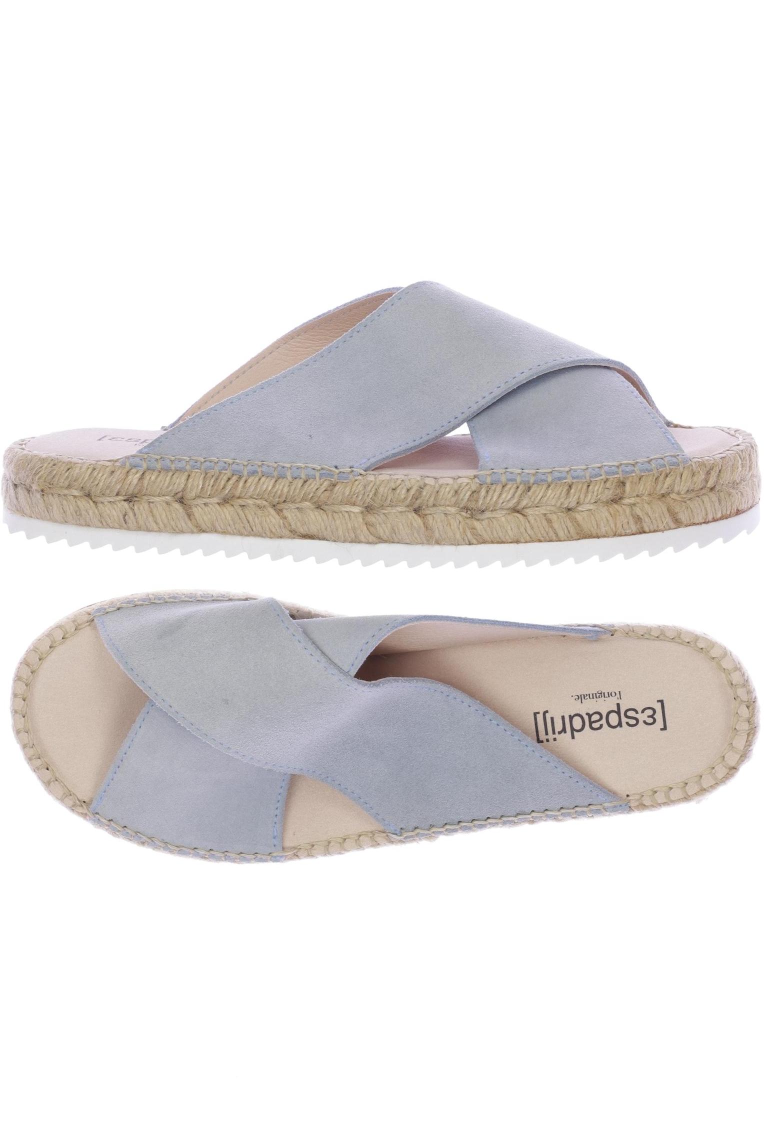 

Espadrij l'originale Damen Sandale, hellblau, Gr. 38