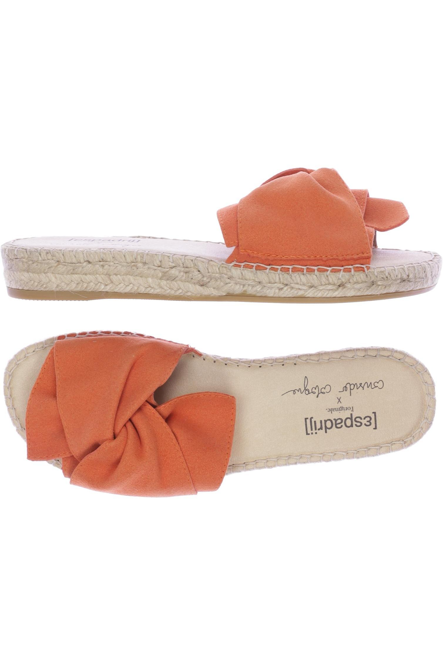 

Espadrij l'originale Damen Sandale, orange, Gr. 38