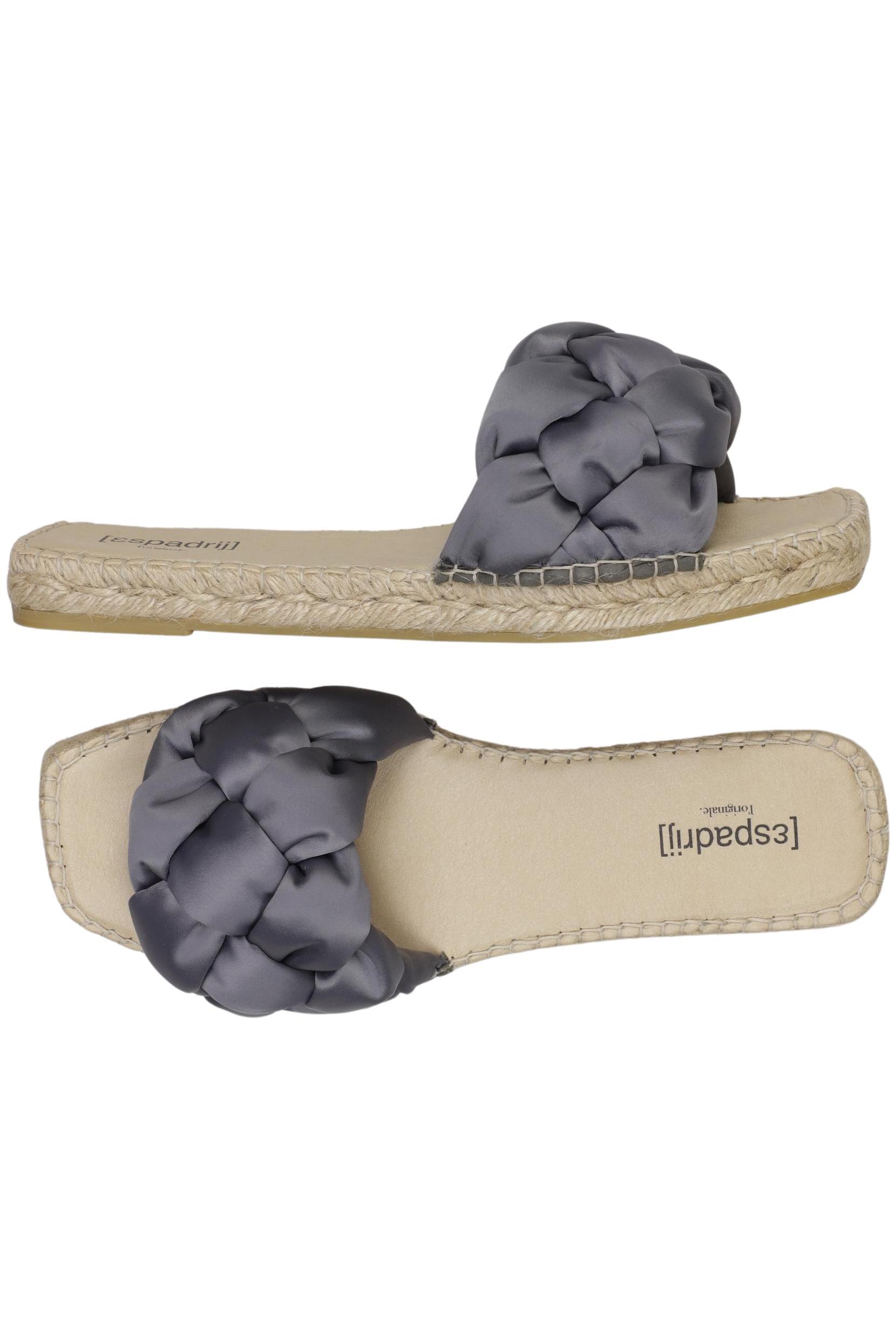 

Espadrij l'originale Damen Sandale, grau, Gr. 41